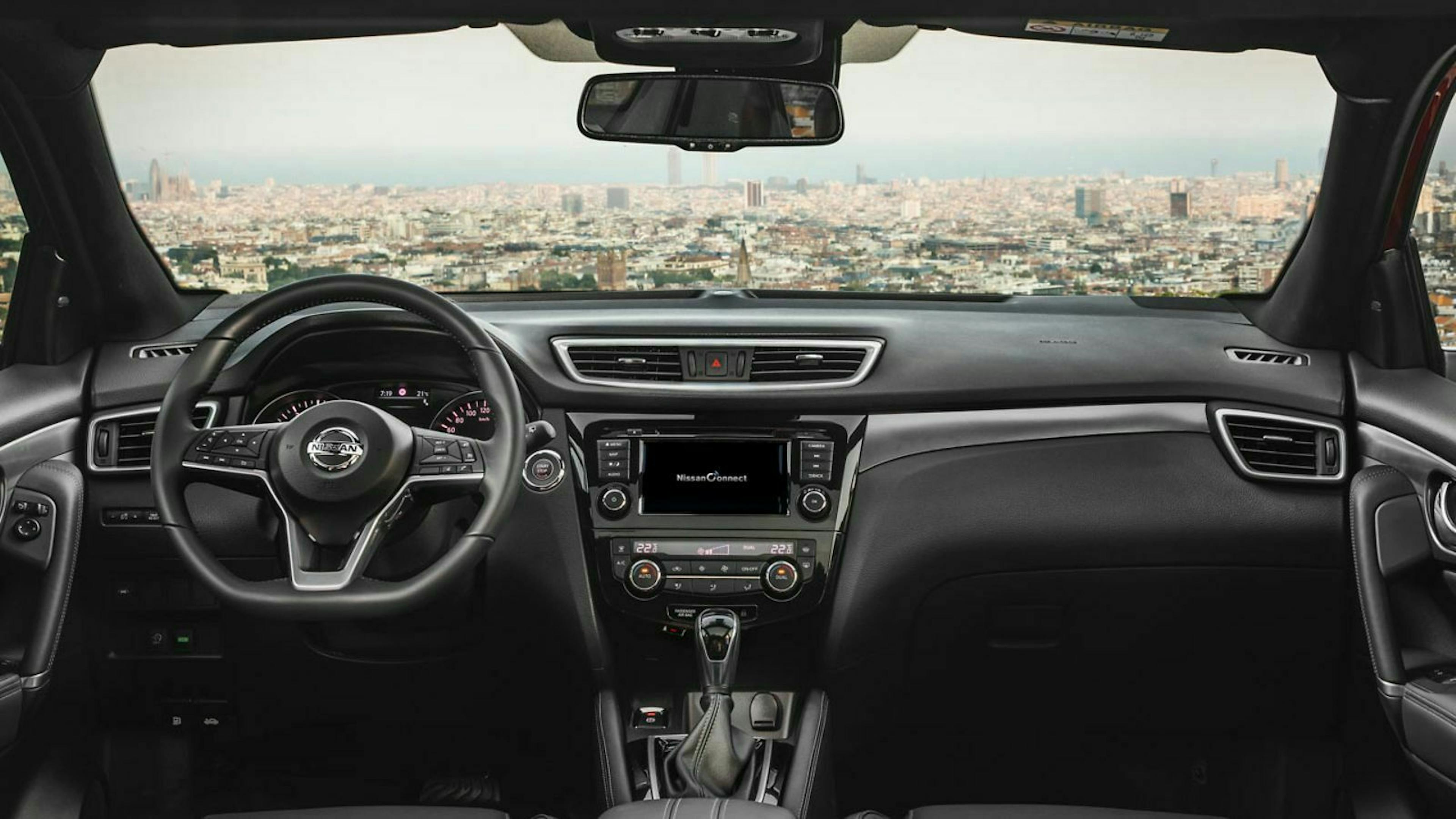 Nissan Qashqai Schalthebel