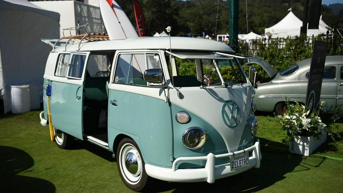 Volkswagen T1 auf einer Oldtimer-Auktion
