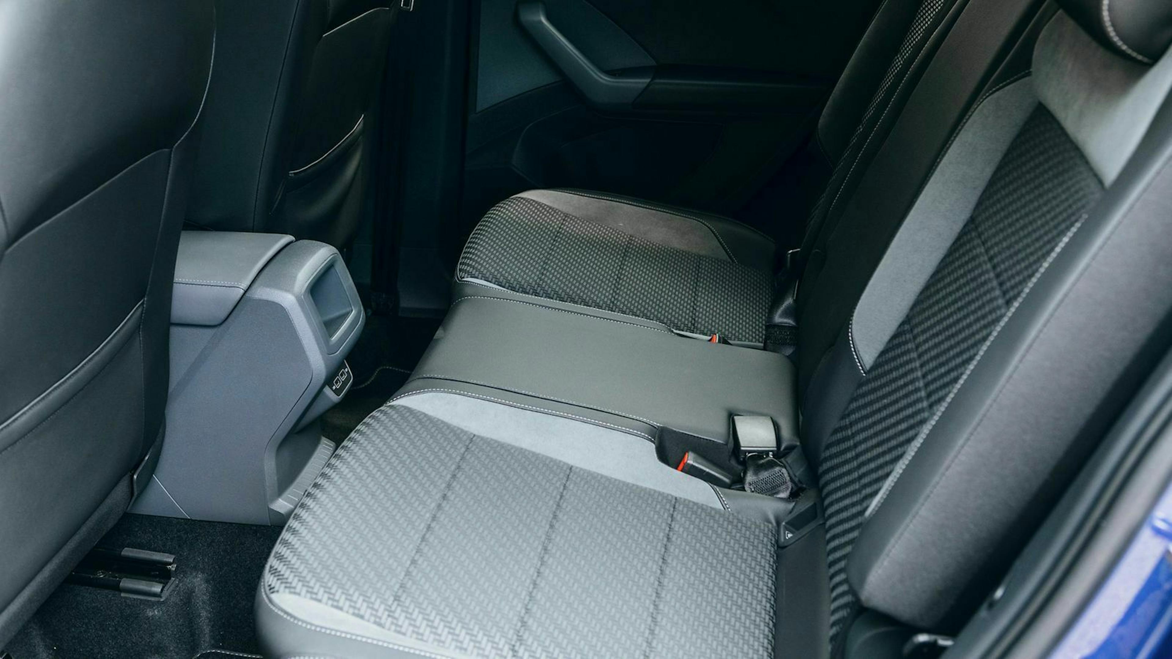 Rückbank des VW T-Cross