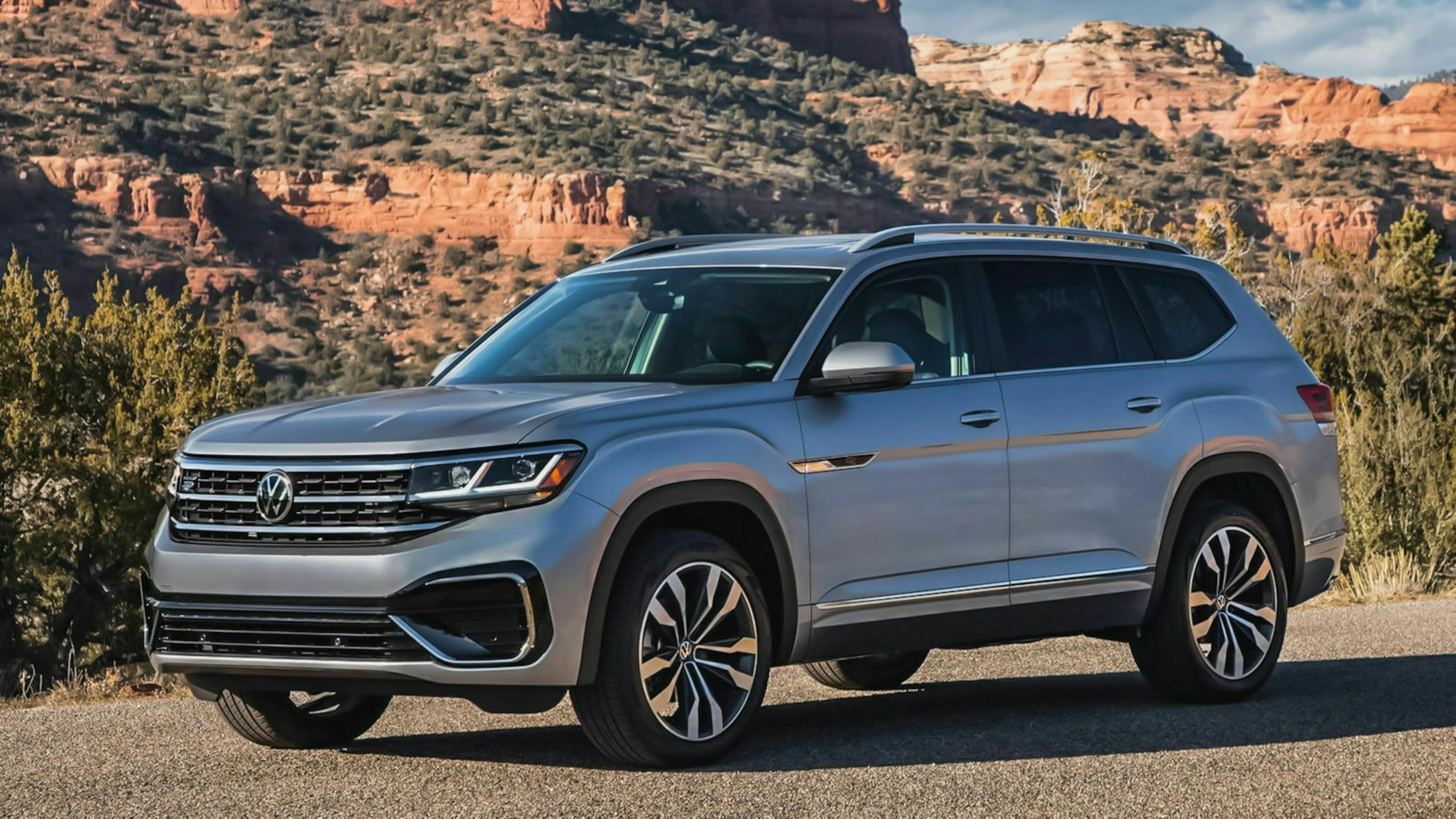 VW Atlas Dreiviertel-Frontansicht