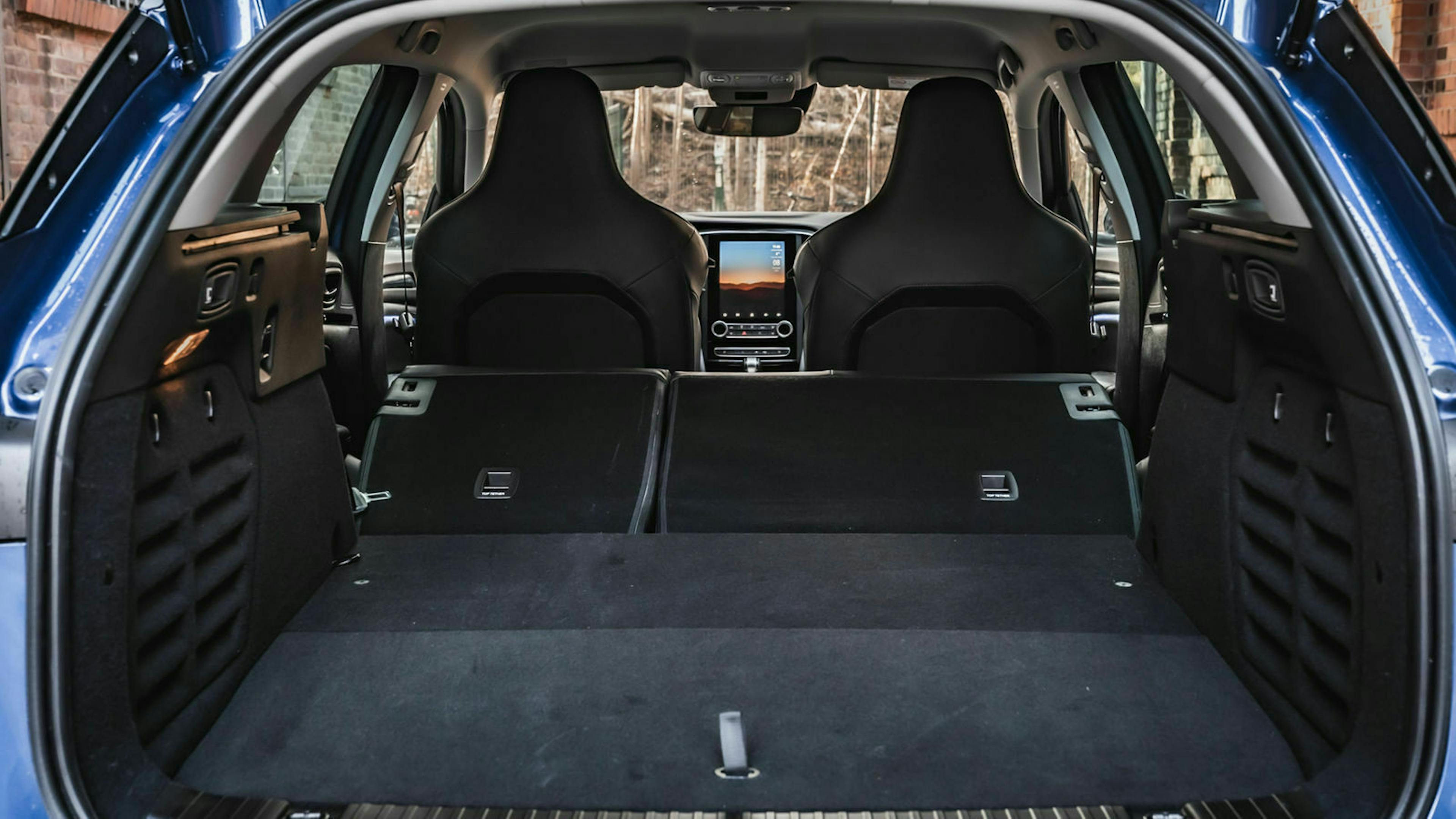 Renault Megane Kofferraum umgeklappte Rückbank