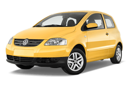 VW Fox (Vorderansicht - schräg)