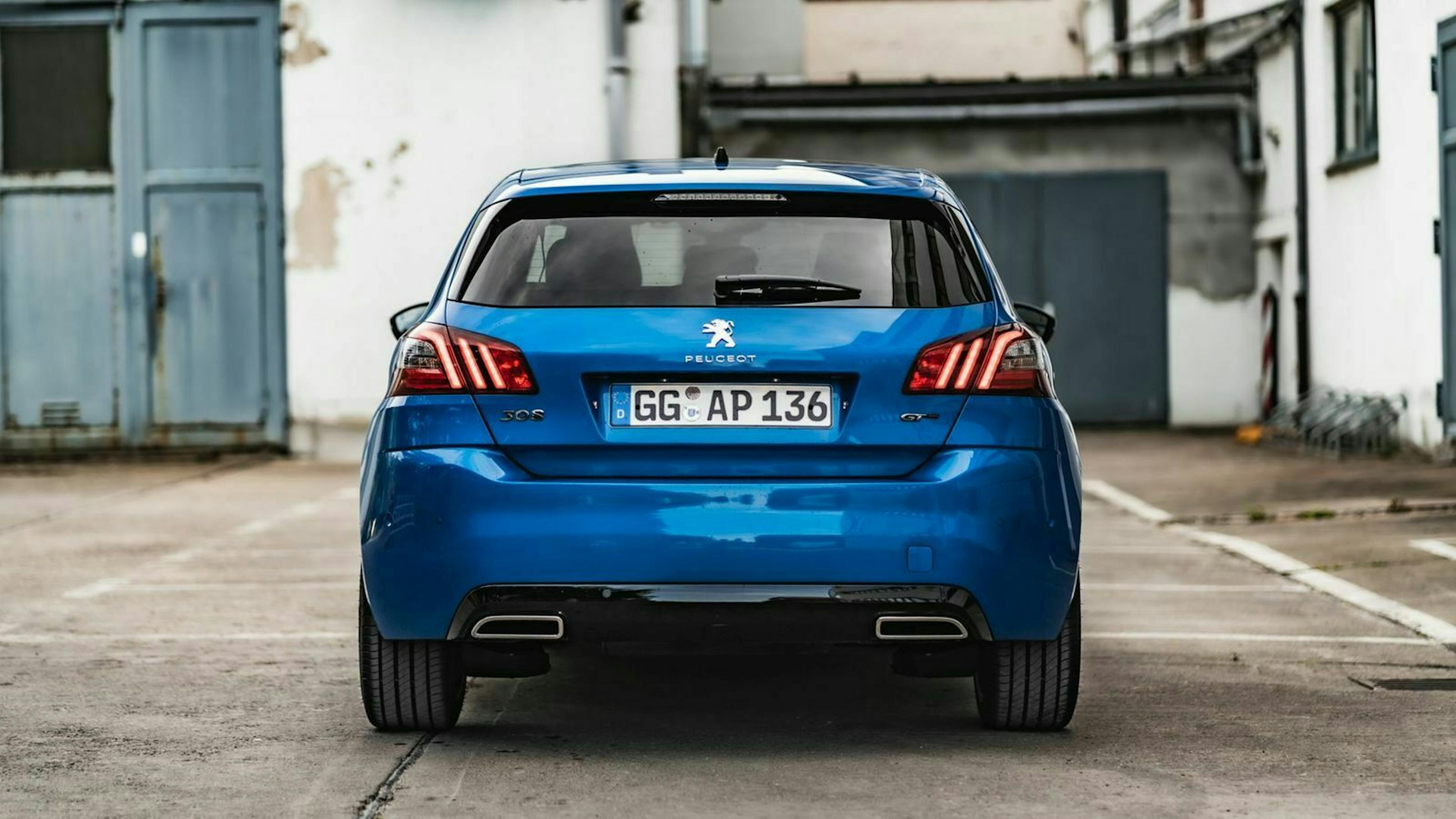 Peugeot 308 in Heckanischt