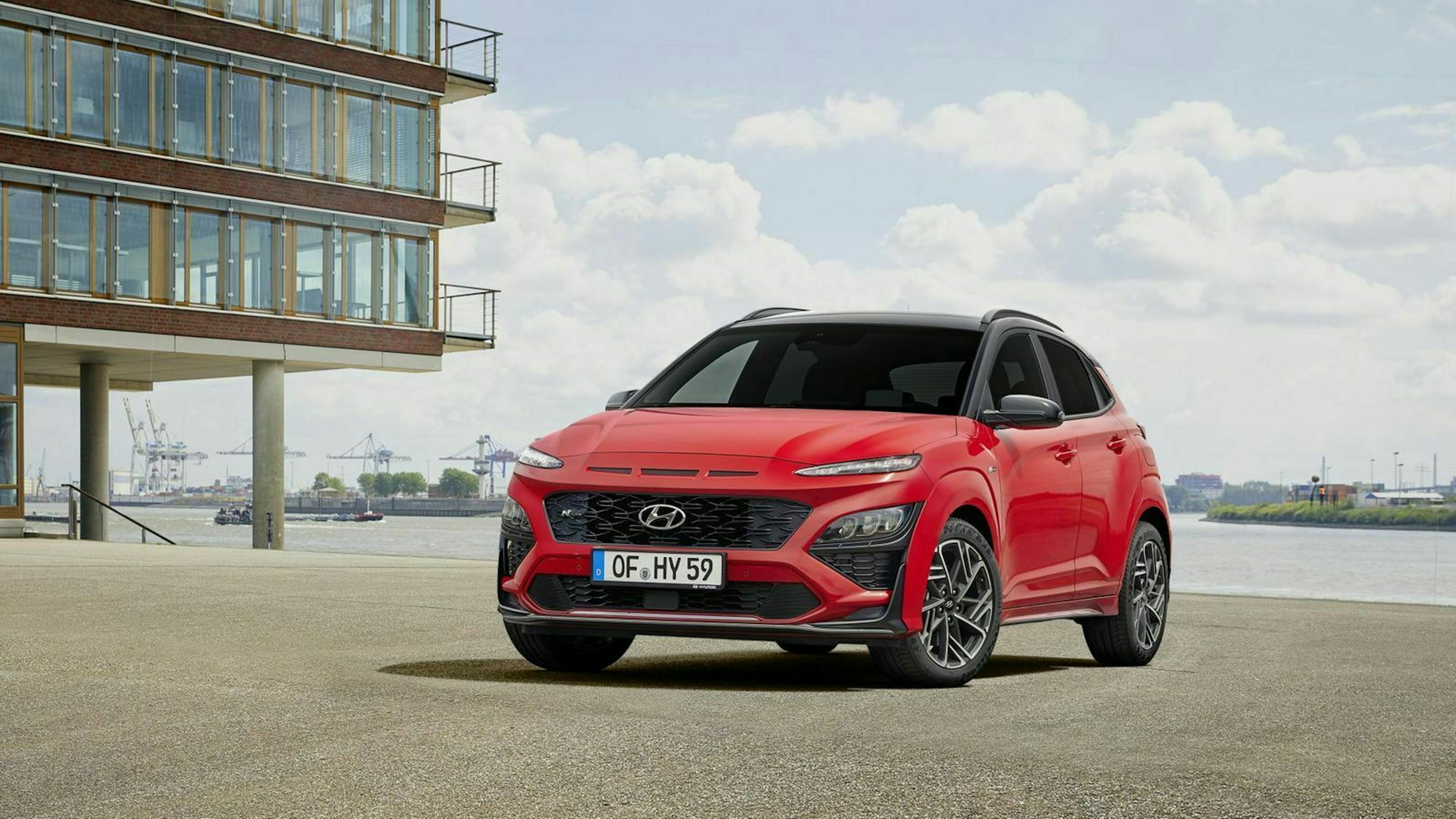 Hyundai Kona 2020 FL Dreiviertel-Frontansicht