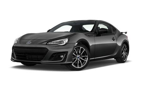 Graues Sportcoupé mit sportlichem Design, geschwungenen Linien und modernen Scheinwerfern. Fahrzeug steht auf glänzenden Leichtmetallrädern.