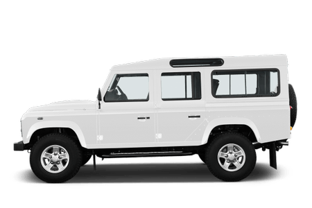 Foto eines Land Rover Defender (Station Wagon)