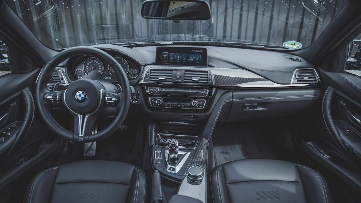 BMW M3 Innenraum Cockpit