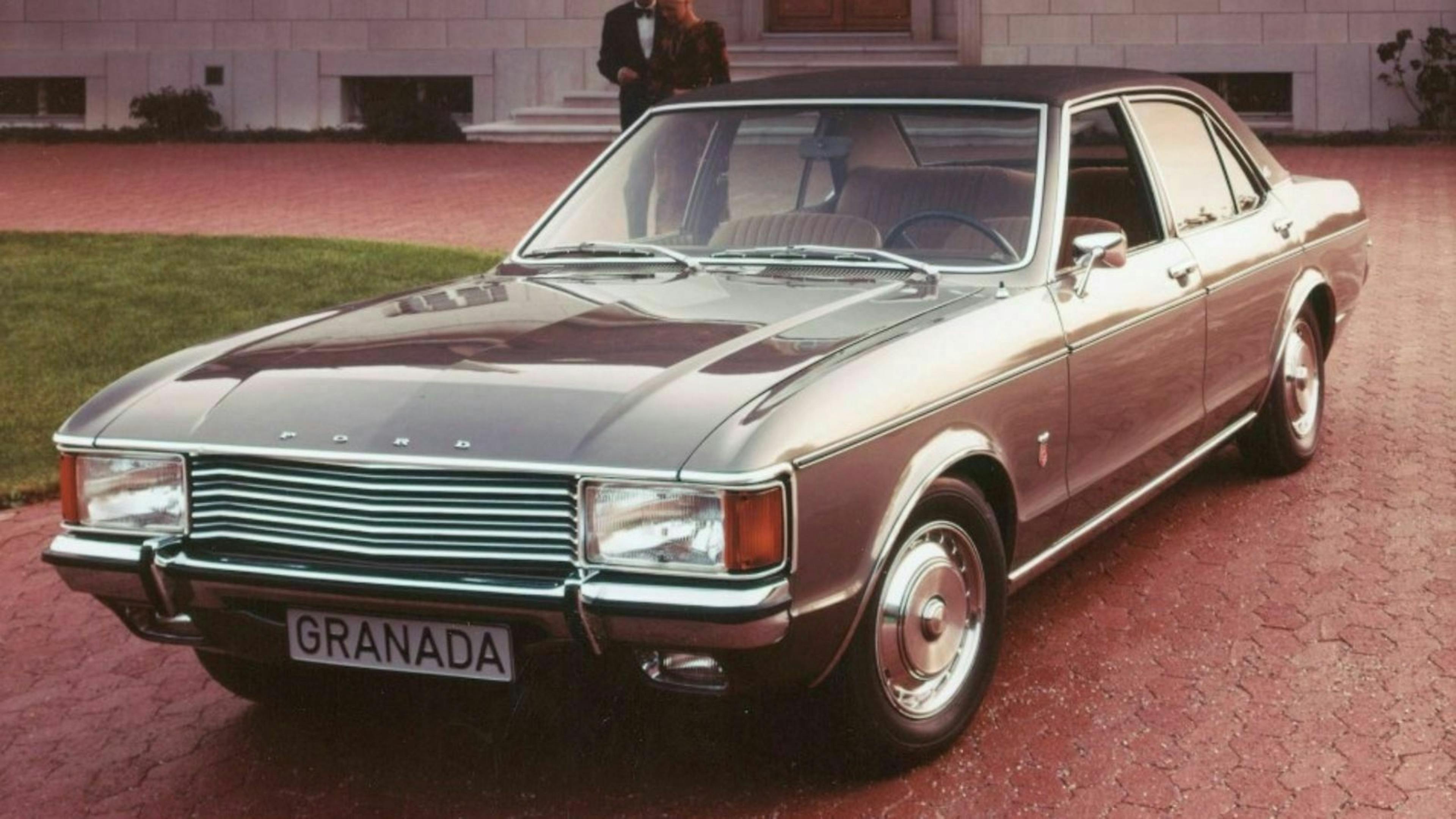 Ford Granada dreiviertel-frontansicht