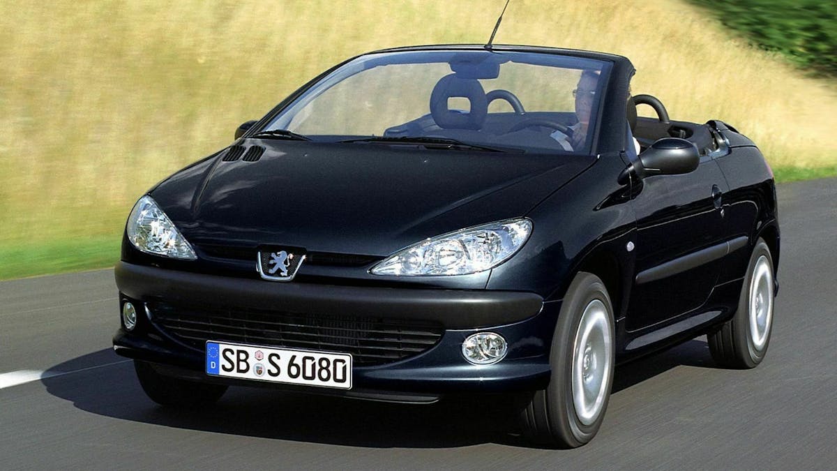 Peugeot 206 CC in Frontansicht