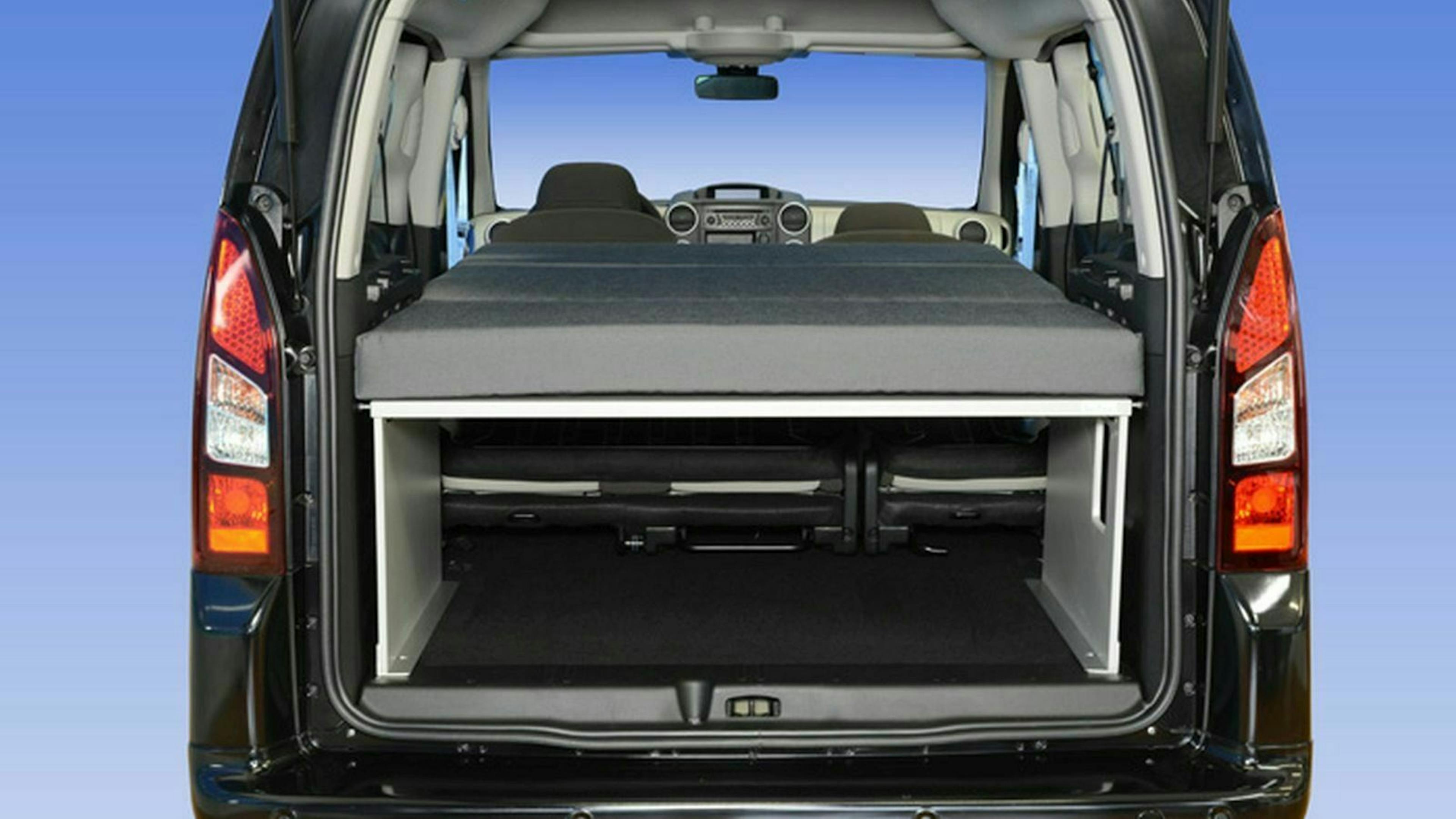 Zu sehen ist der Innenraum des VanEssa Vans