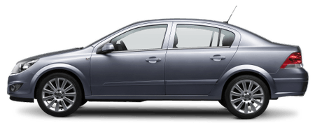 Foto eines Opel Astra Limousine (H)