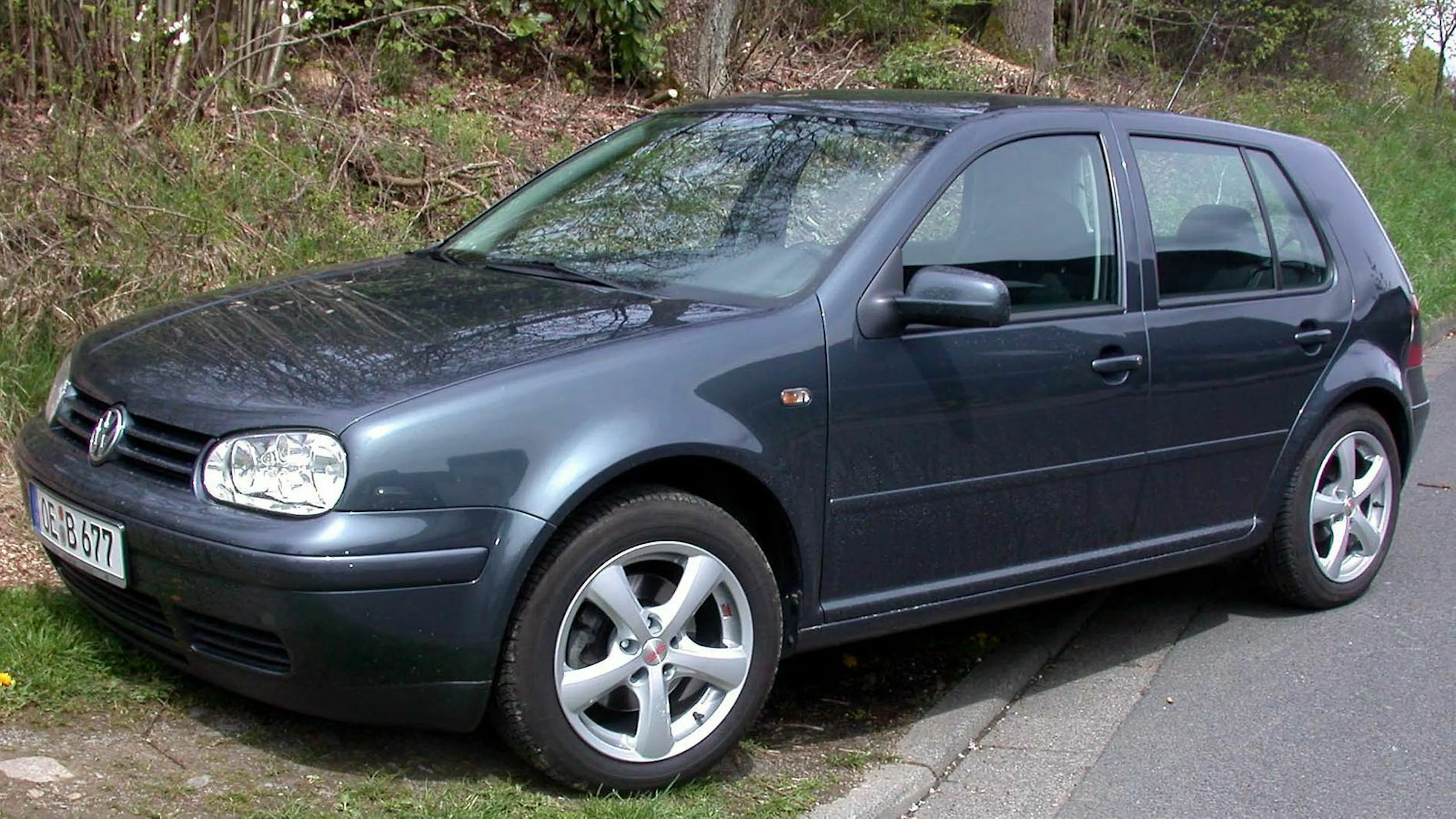 Zu sehen ist der Golf IV
