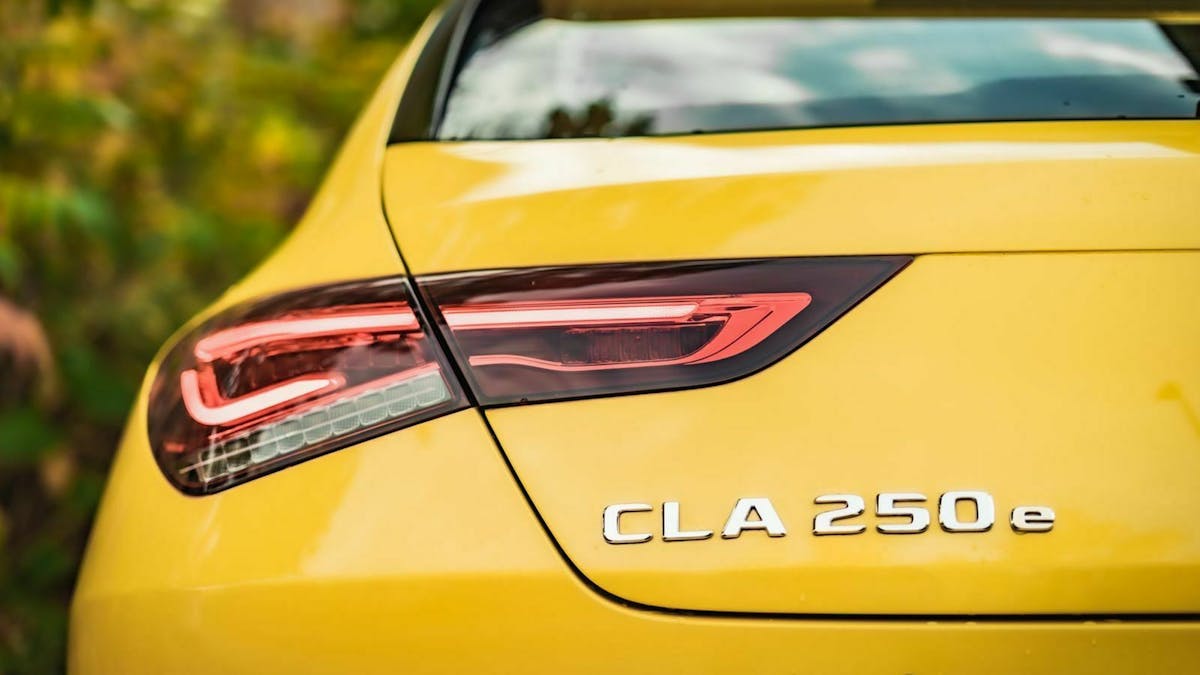 Mercedes-Benz CLA Shooting Brake Detailansicht Rückleuchte
