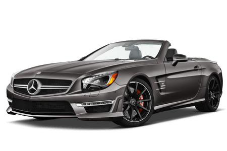 Mercedes SL (Vorderansicht - schräg)