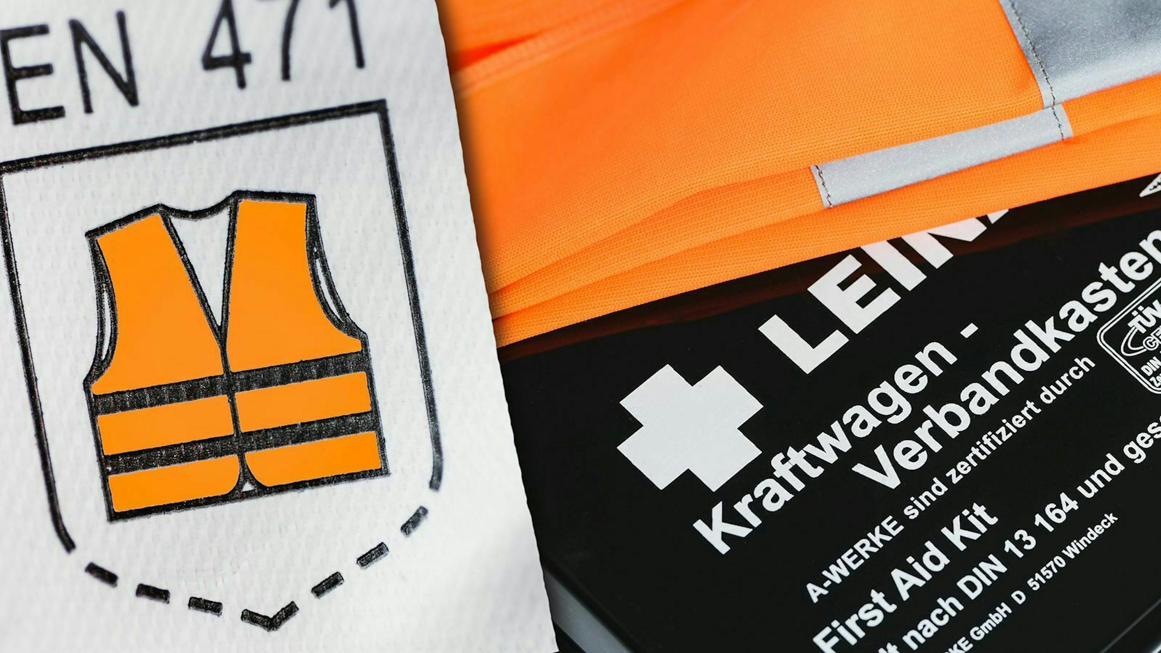 Nach deutschem Verkehrsrecht müssen alle Autofahrer in ihrem Auto einen Kfz-Verbandskasten mitführen.