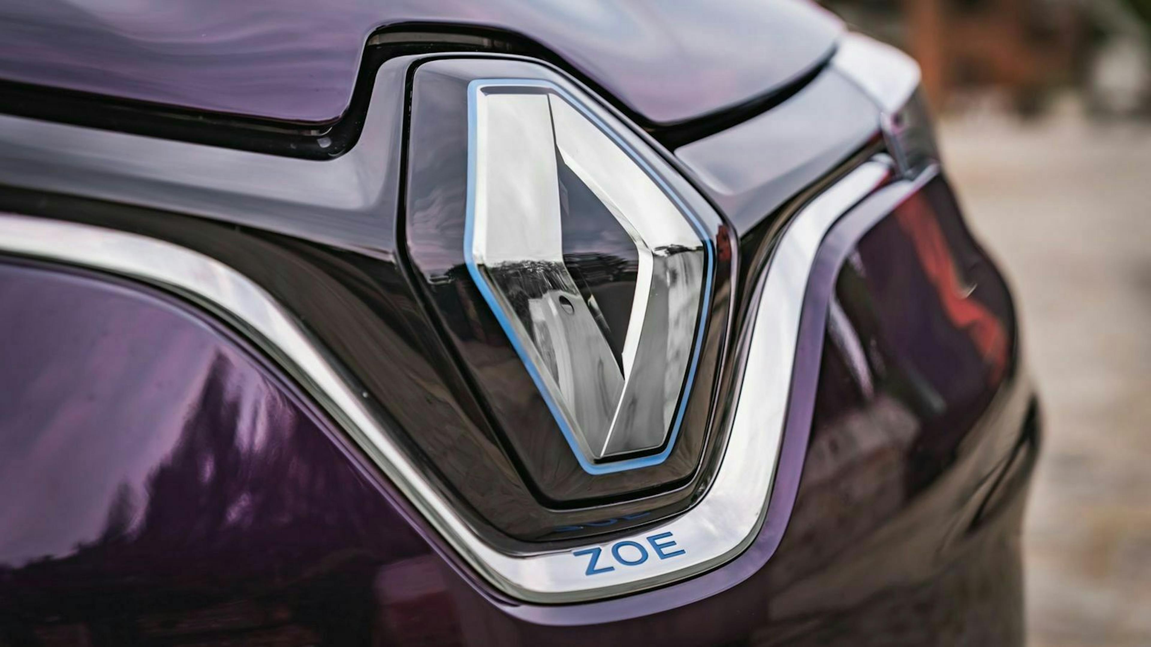 Der Ladezugang des Renault Zoe (2019)