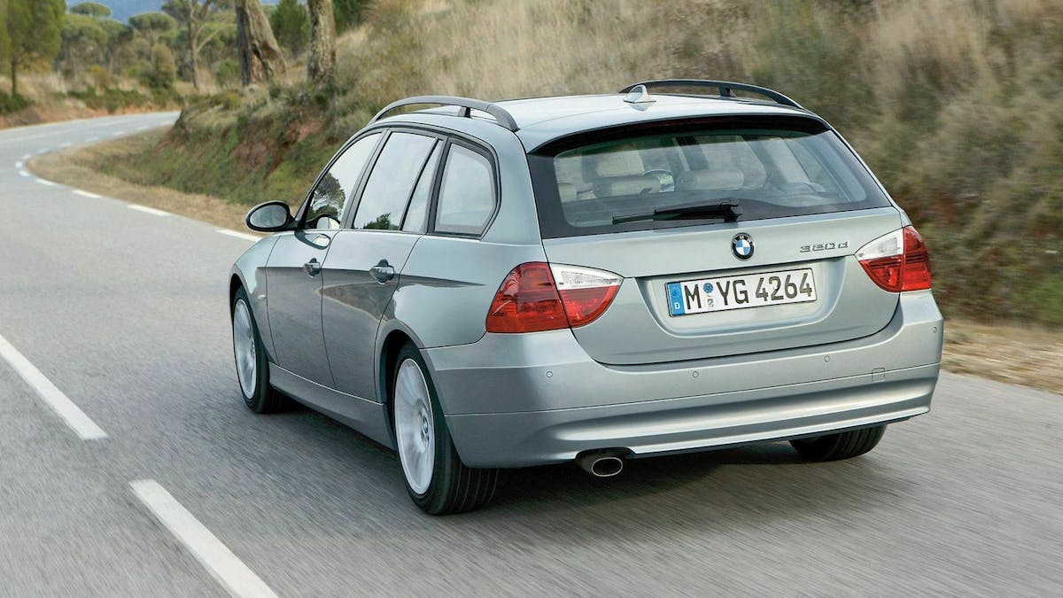 BMW E91 Vorfacelift Heckansicht