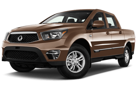 SsangYong Actyon Sports (Vorderansicht - schräg)