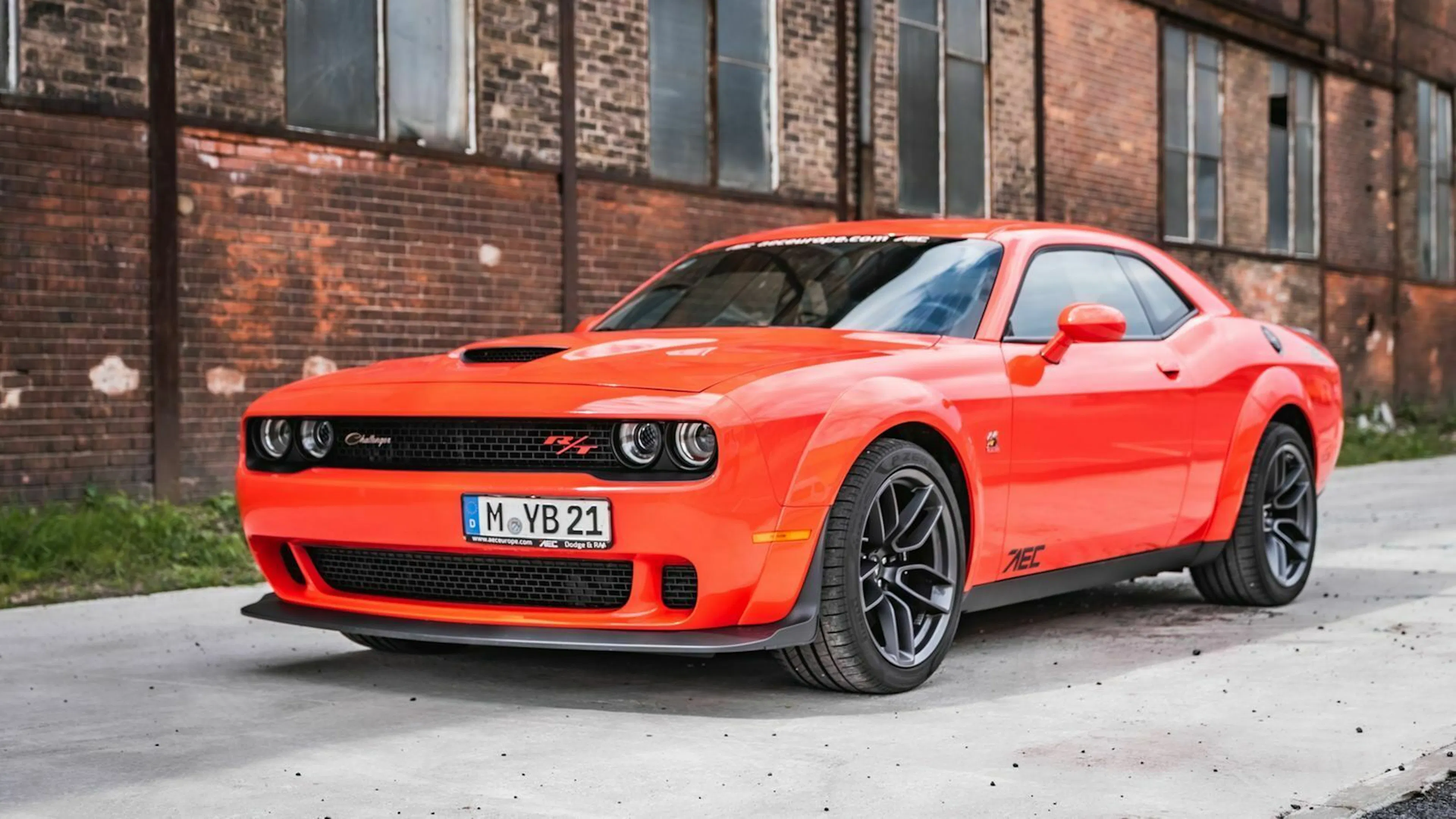 Dodge Challenger Dreiviertel-Frontansicht