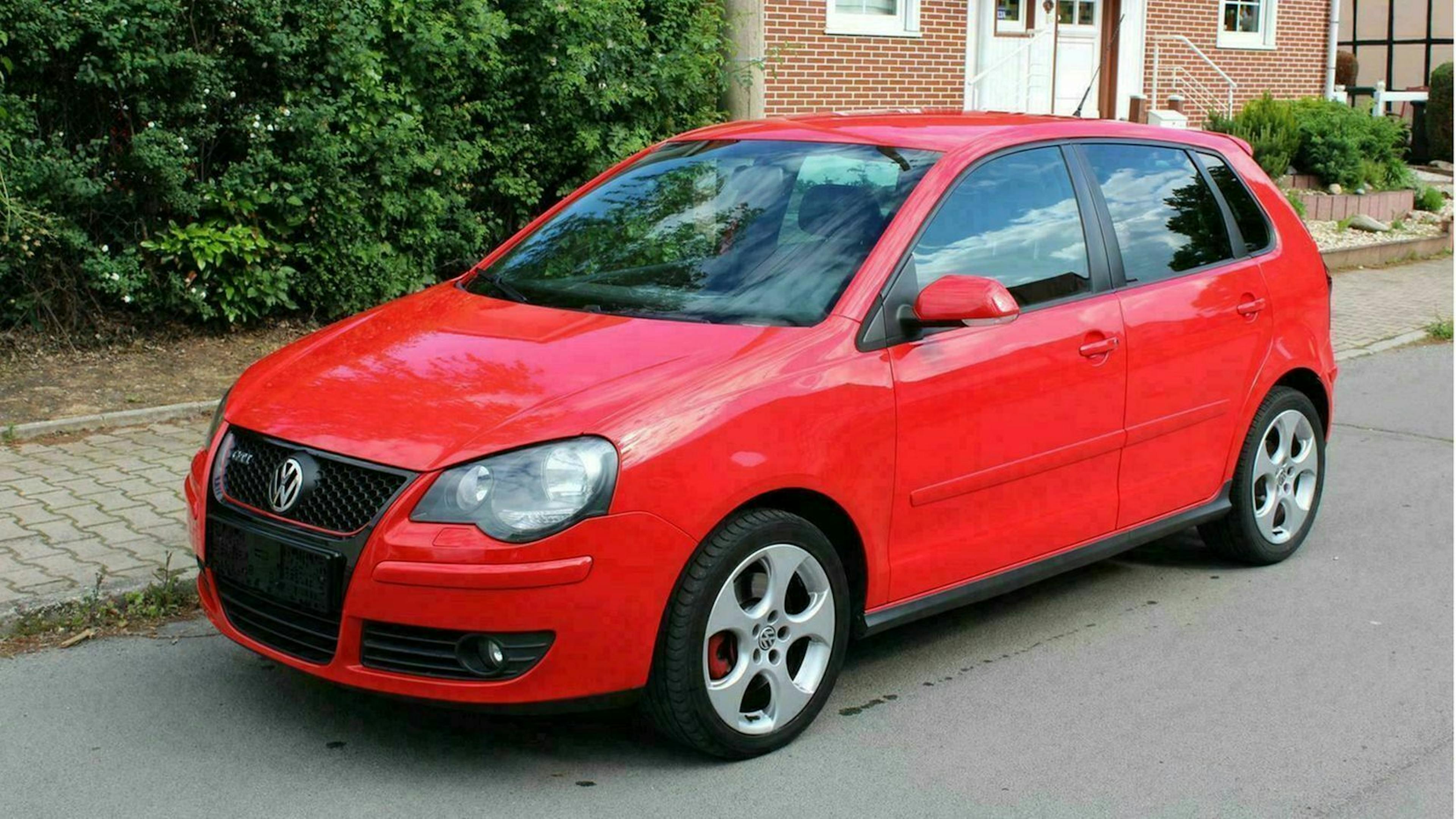 VW Polo 4 GTI Dreiviertel-Frontansicht