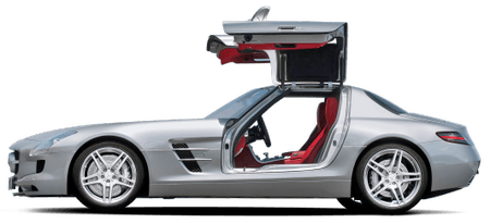 Foto eines Mercedes SLS AMG Electric Drive (C197)