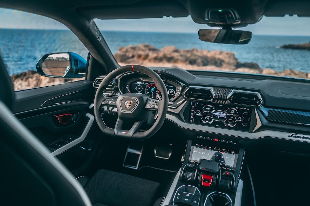 Interieur des Lamborghini Urus