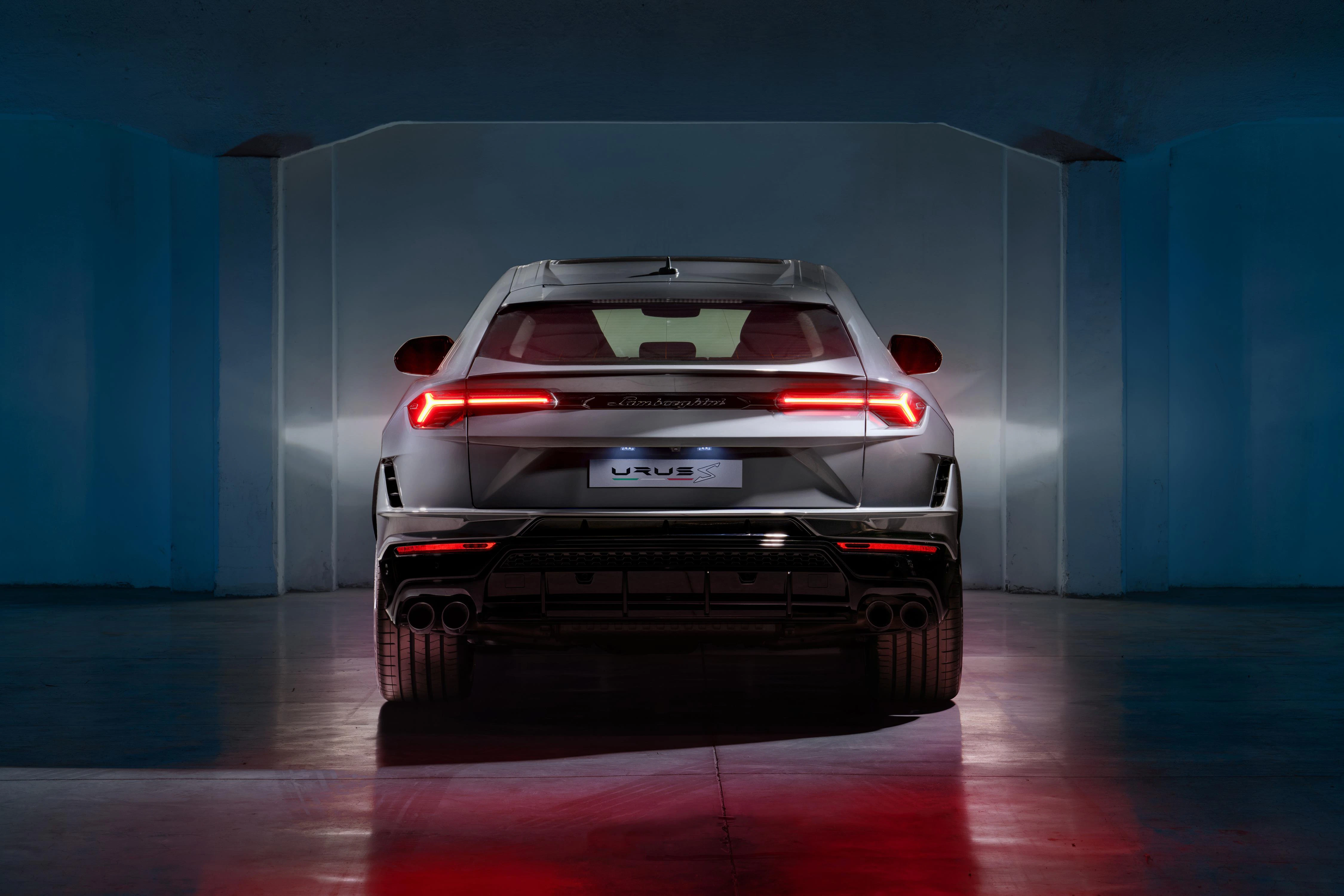 Lamborghini Urus Detail Heckscheinwerfer