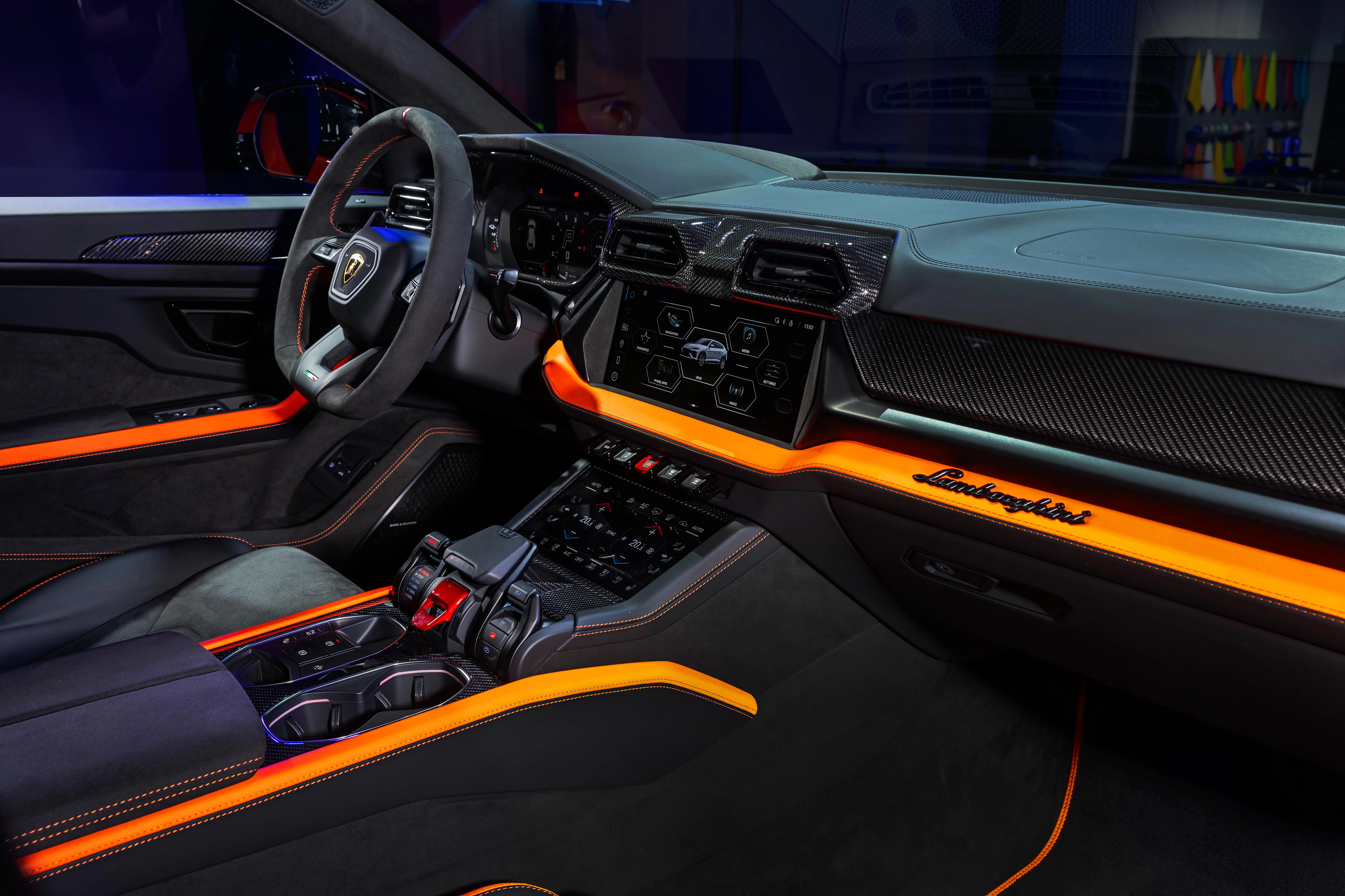 Lamborghini Urus Detail Interieur