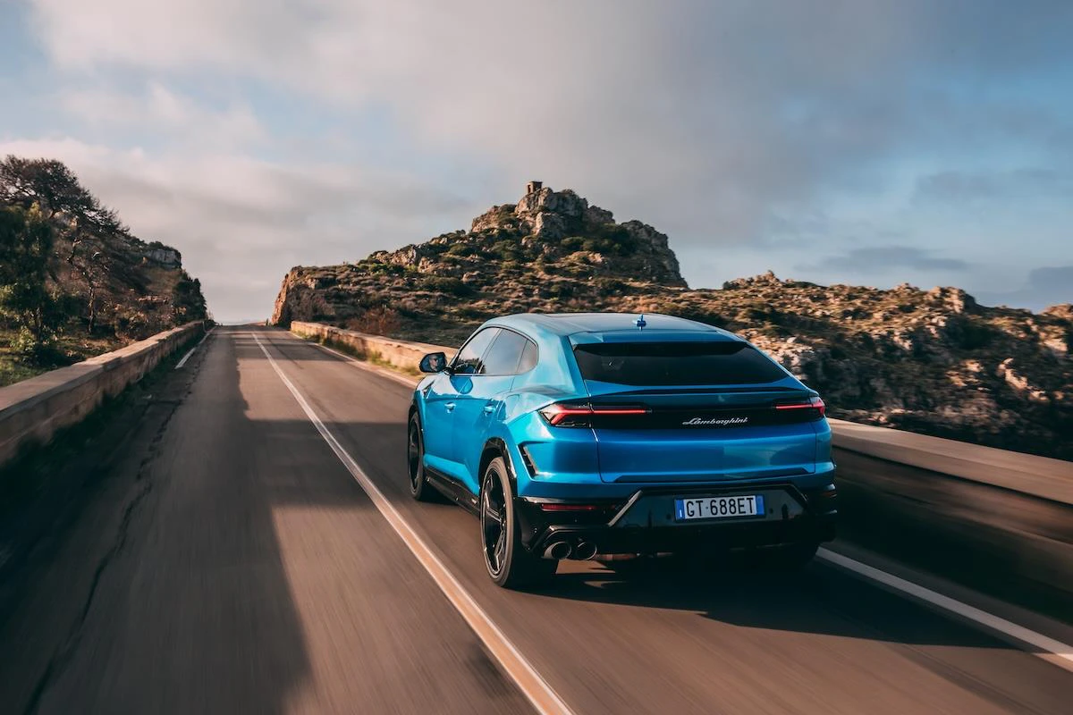 Lamborghini Urus dynamisch Heck