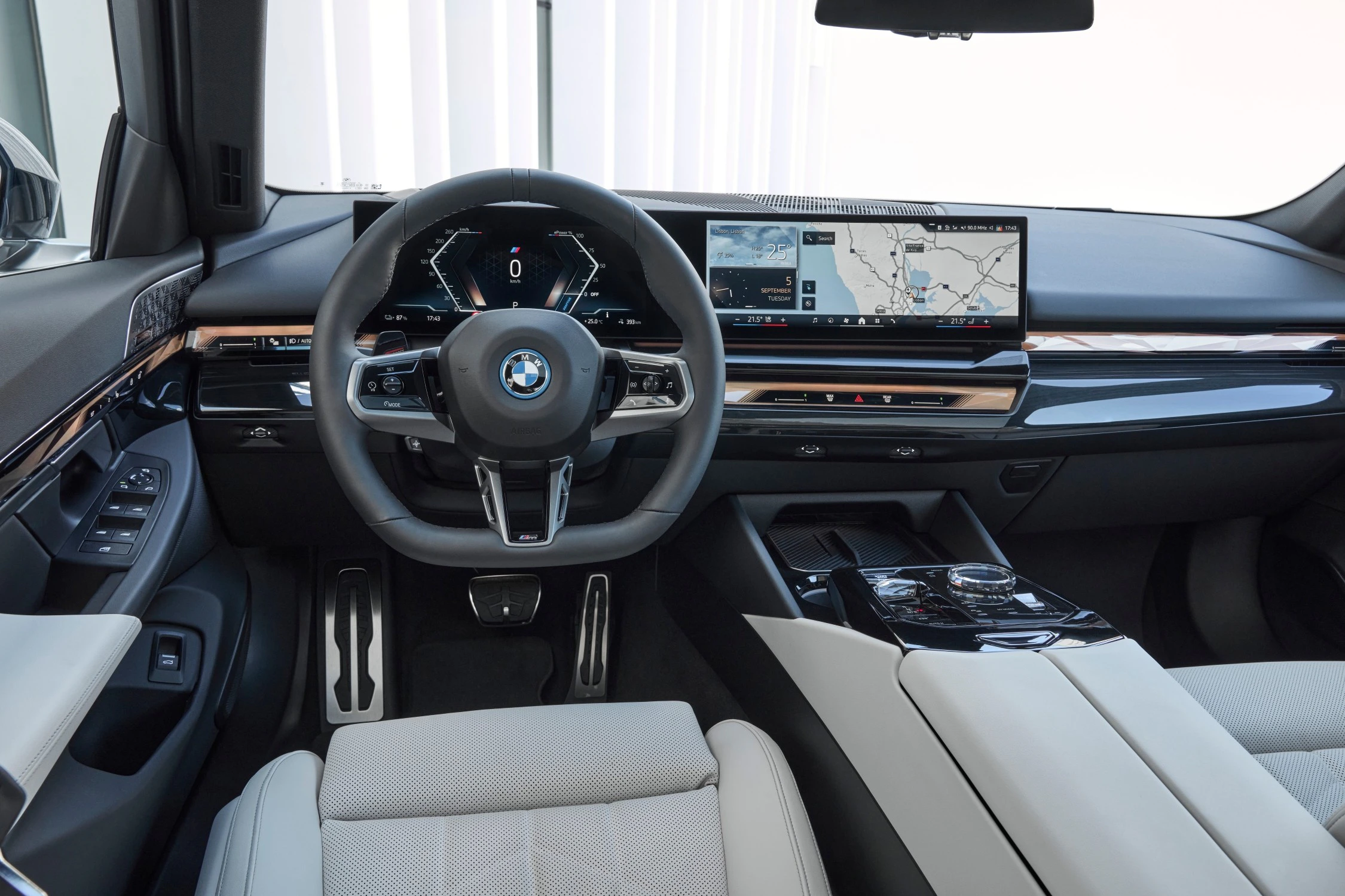 BMW I5 Limousine Detail Interieur