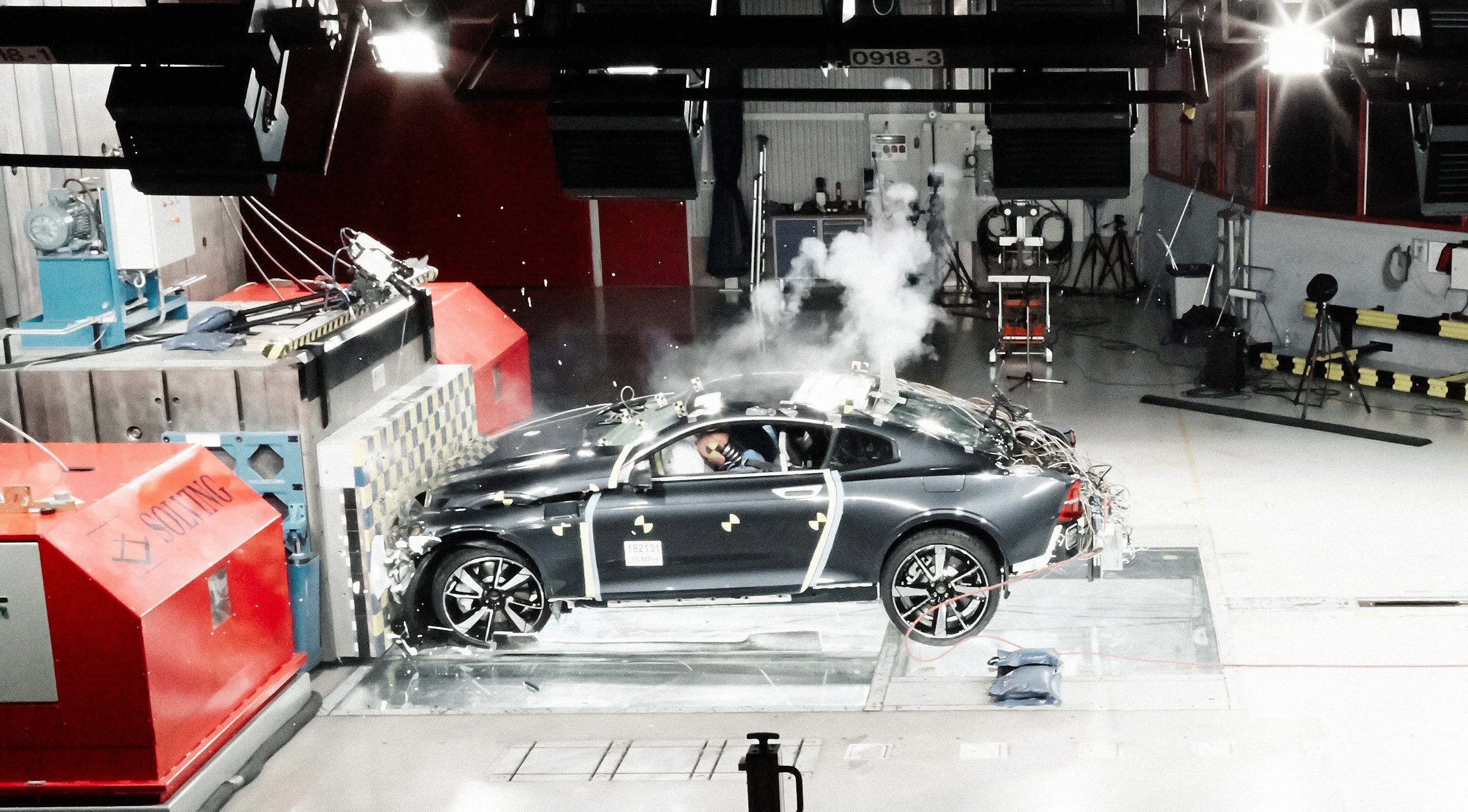 Polestar 1 im Crashtest