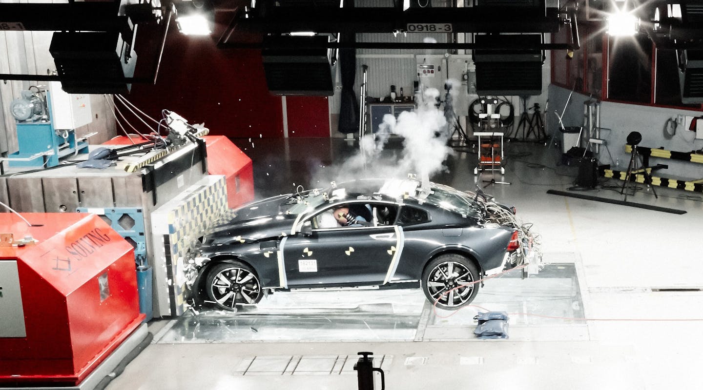 Polestar 1 im Crashtest