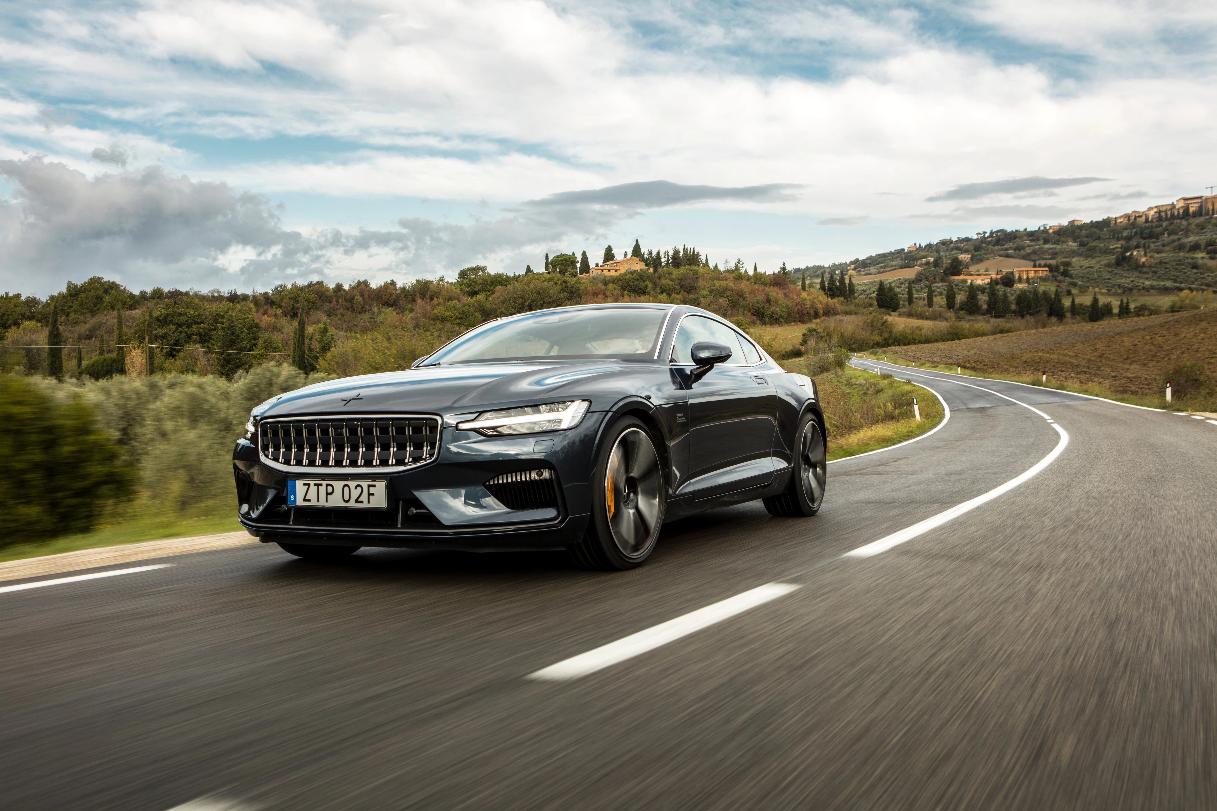 Polestar 1 dynamisch Front