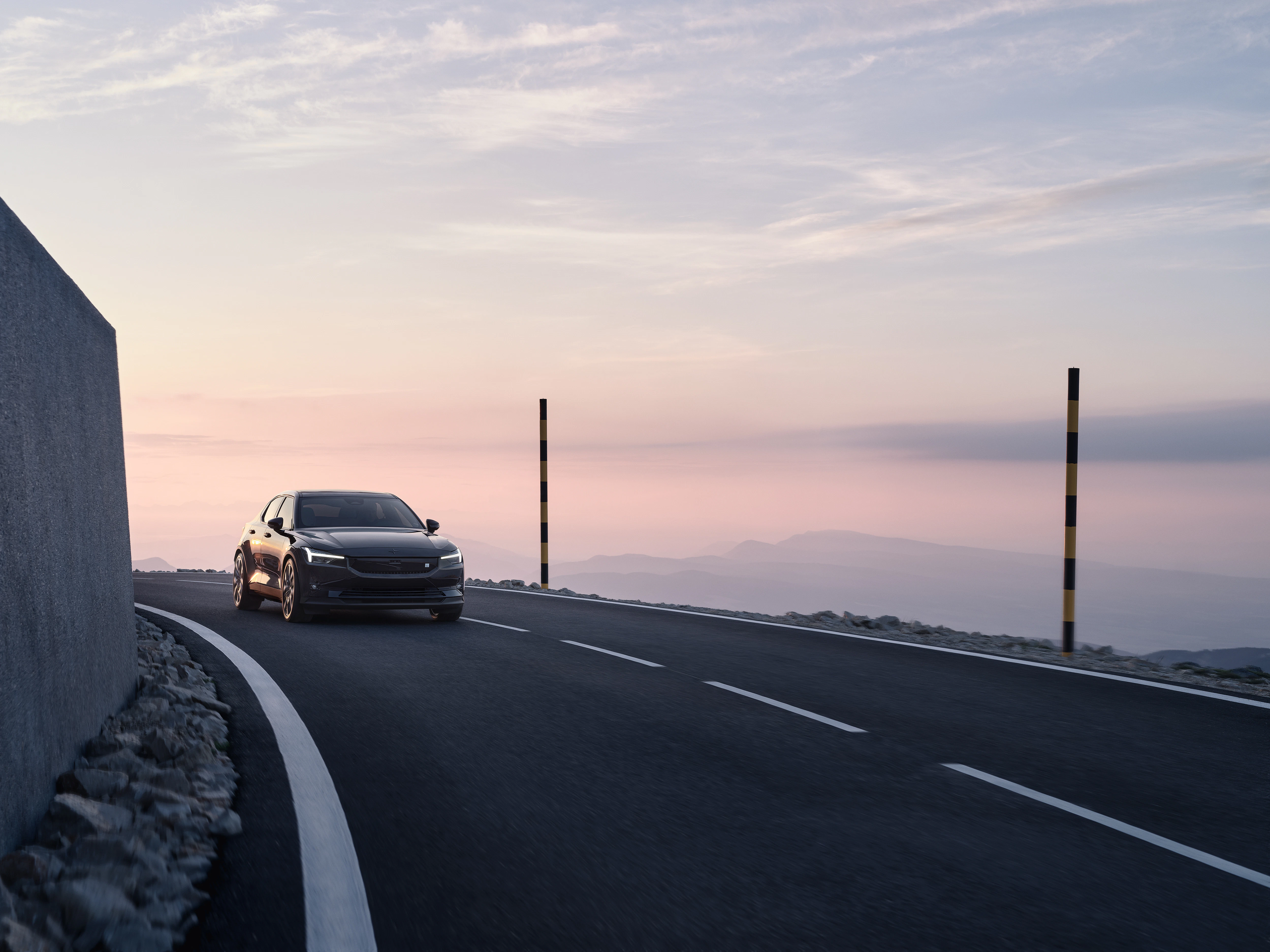 Polestar 2 dynamisch Front