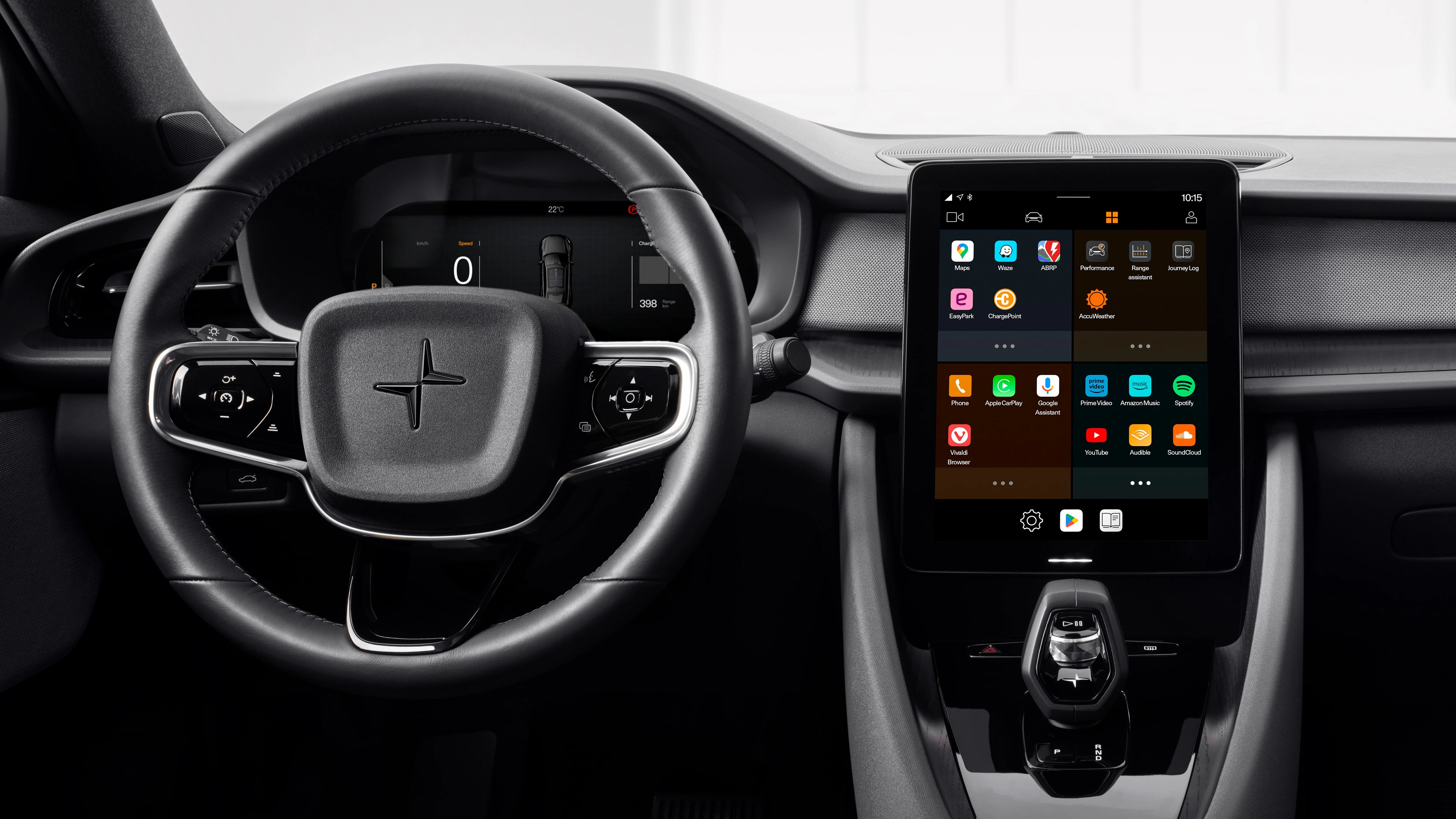 Polestar 2 Detail Lenkrad