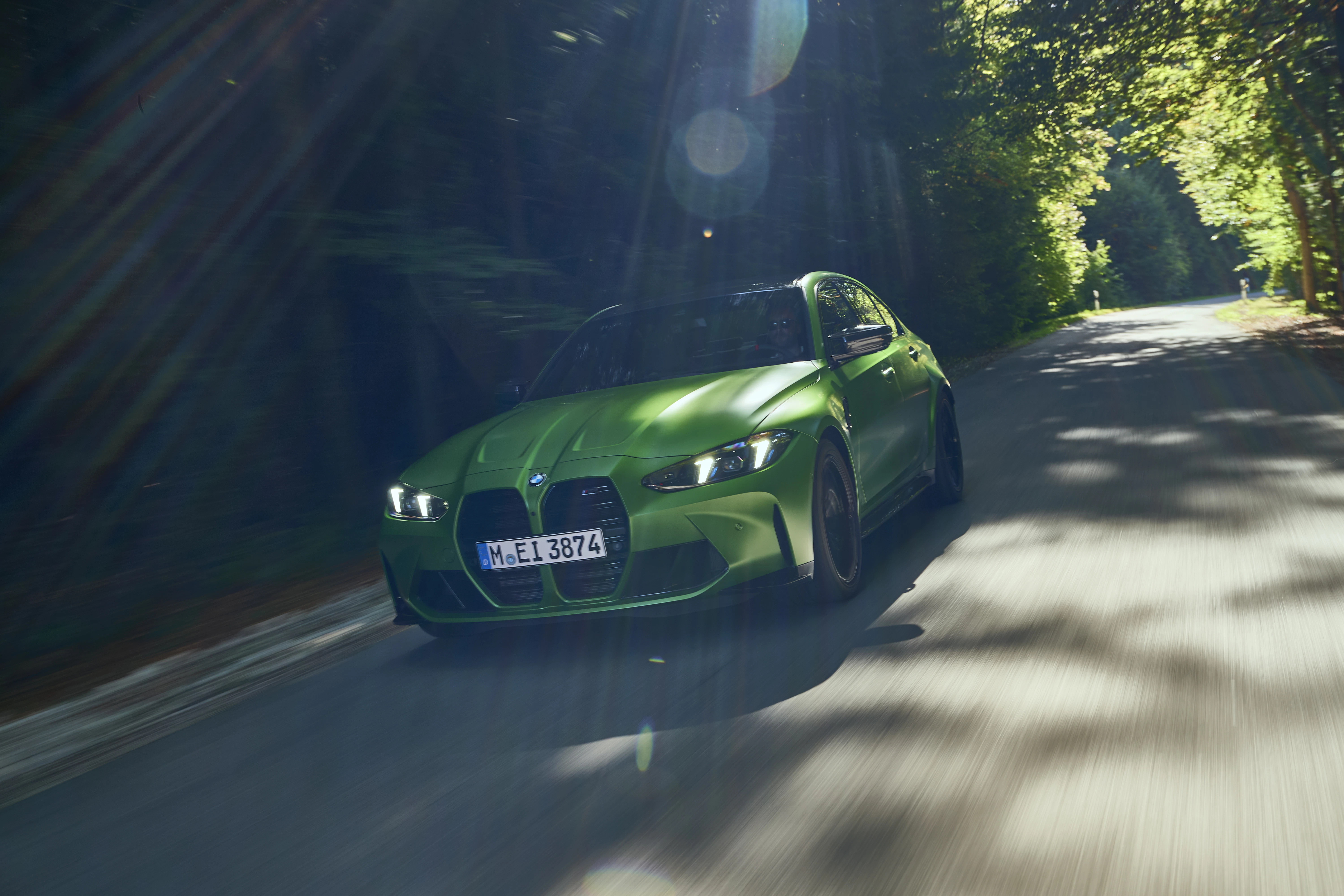 BMW M3 dynamisch Front