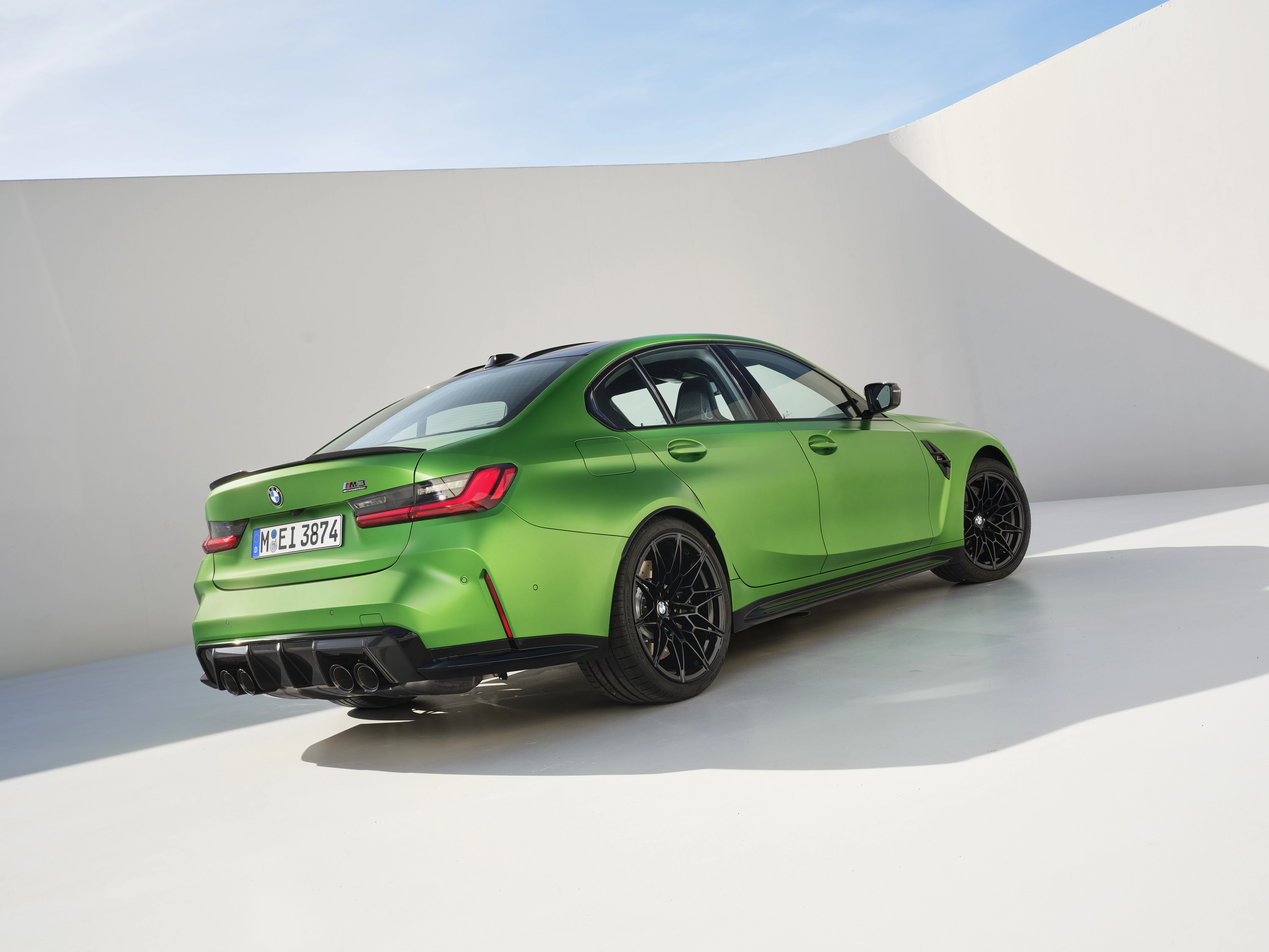 BMW M3 statisch Heck