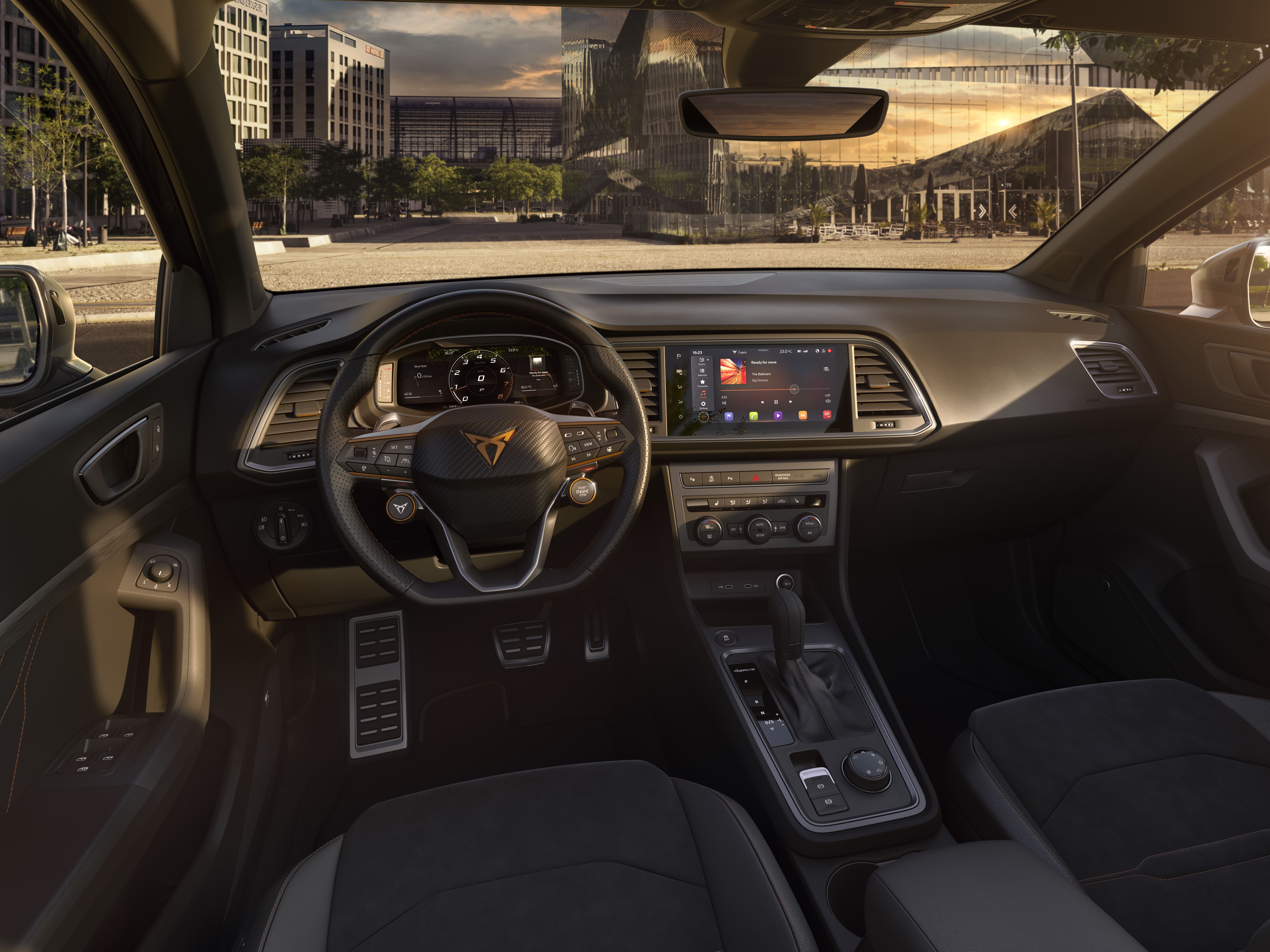 Innenraum des Cupra Ateca