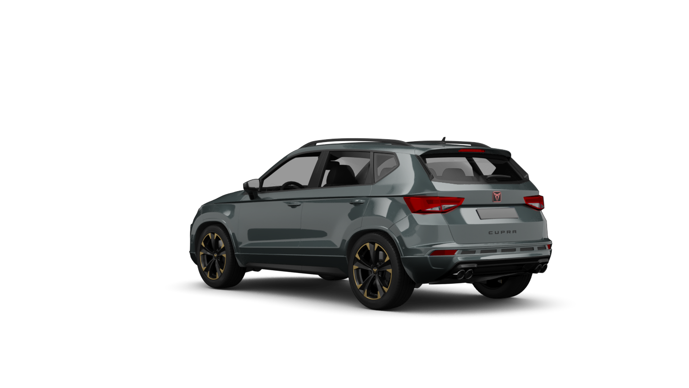 Cupra Ateca Ansicht hinten schräg