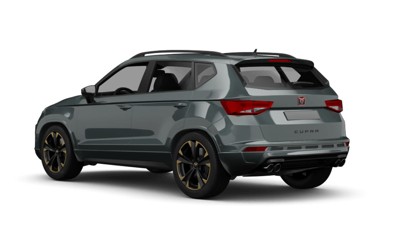 Cupra Ateca Ansicht hinten schräg