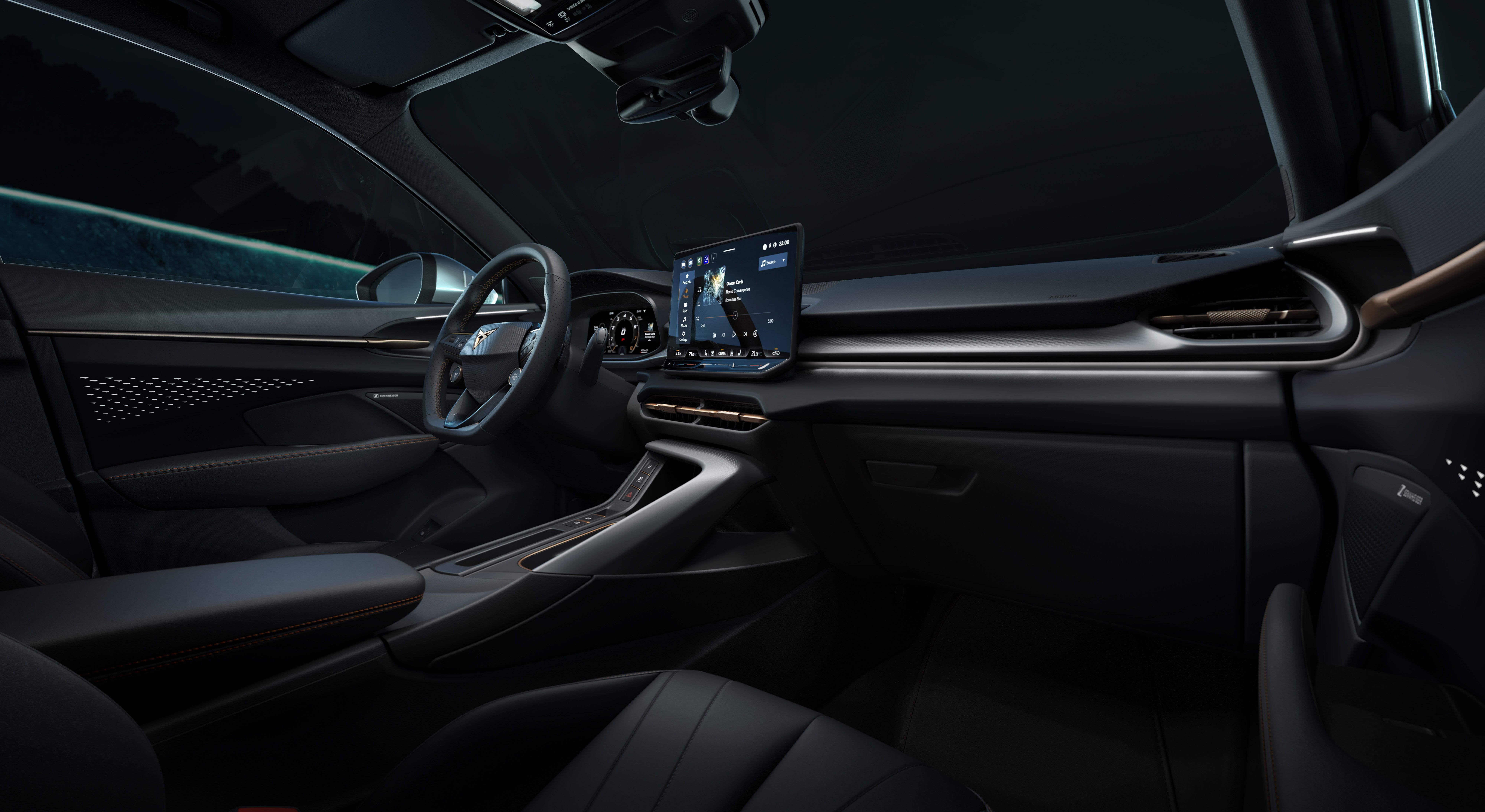 Cupra Terramar  Armaturenbrett und Lenkrad