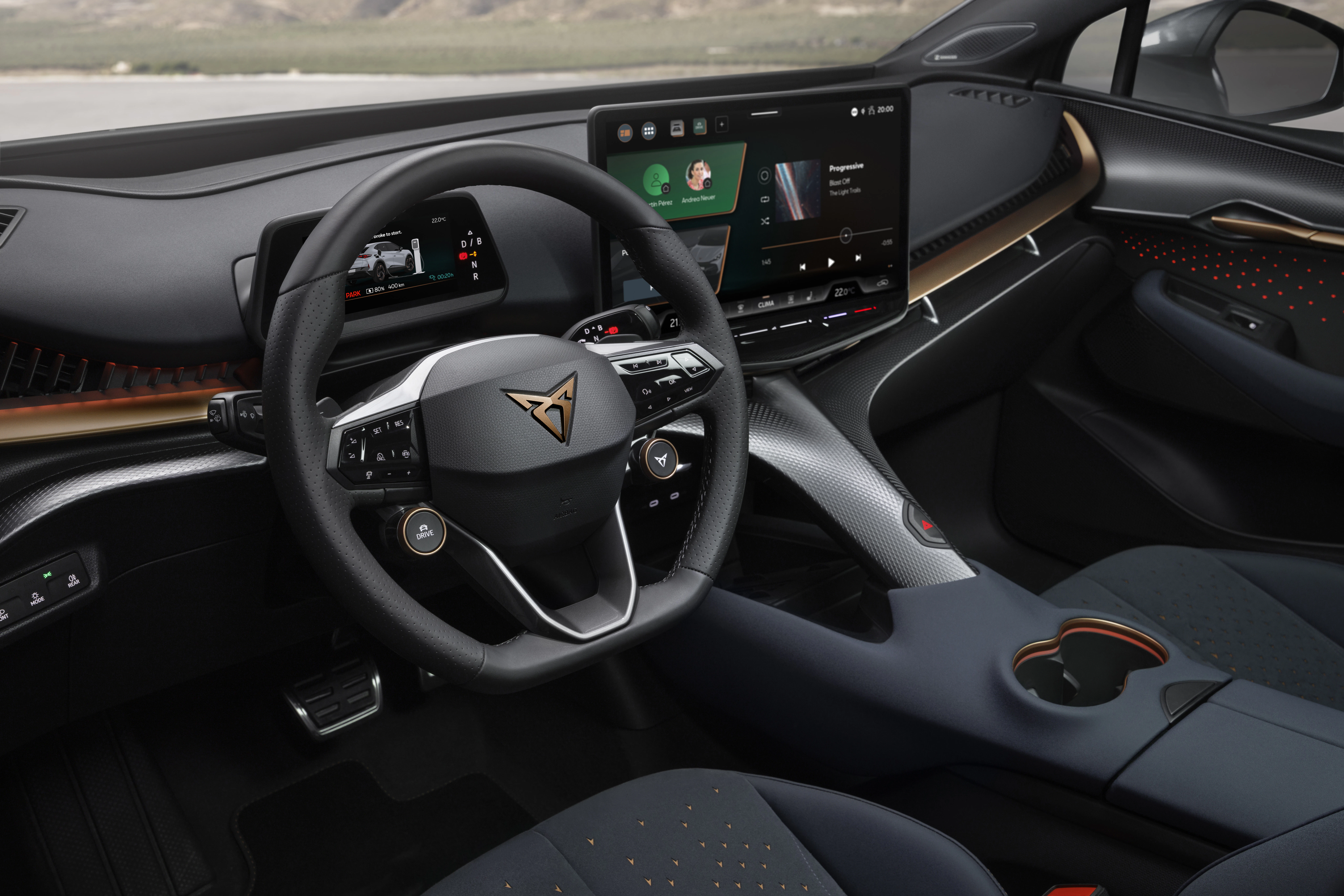 Cupra Tavascan Detail Lenkrad