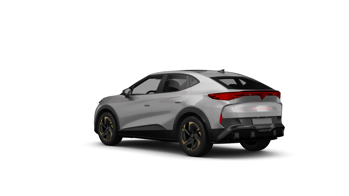 Cupra Tavascan Ansicht hinten schräg