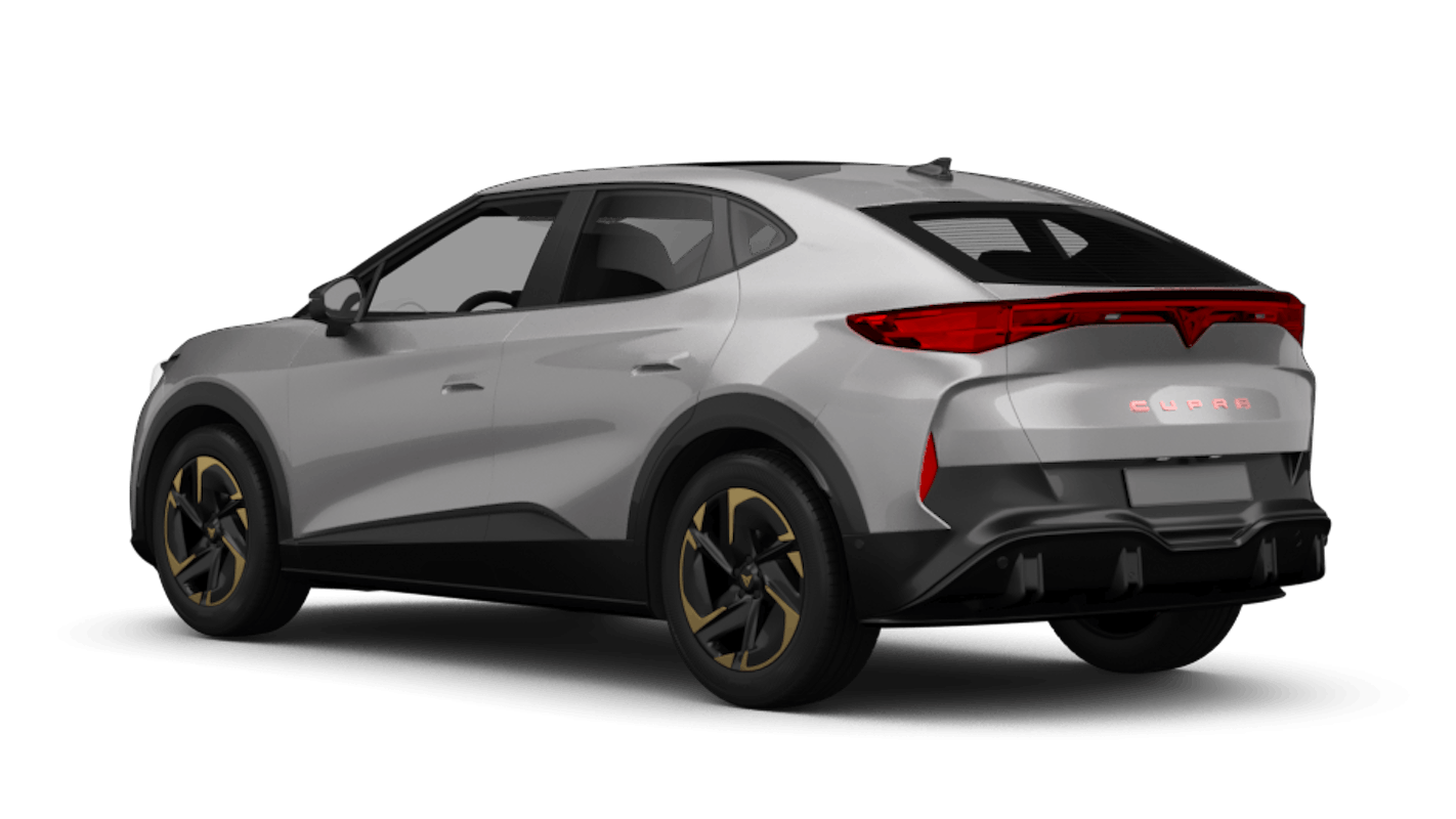Cupra Tavascan Ansicht hinten schräg