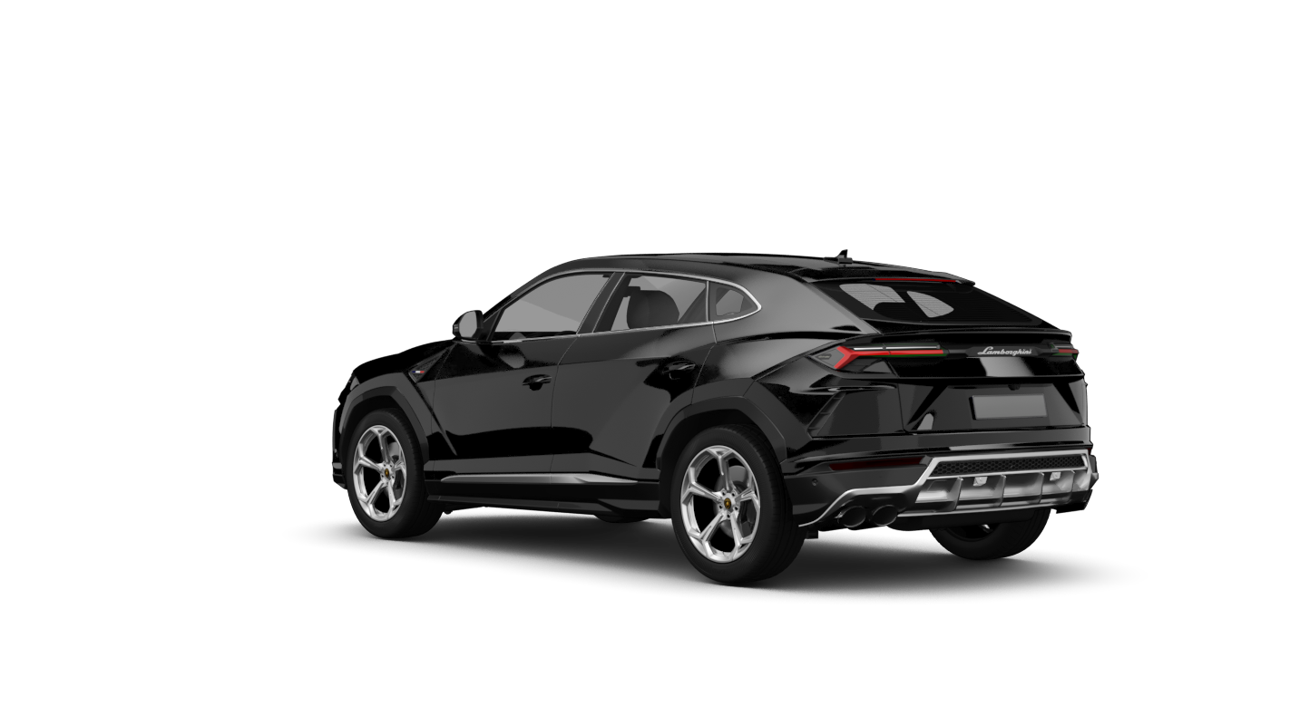 Lamborghini Urus Ansicht hinten schräg