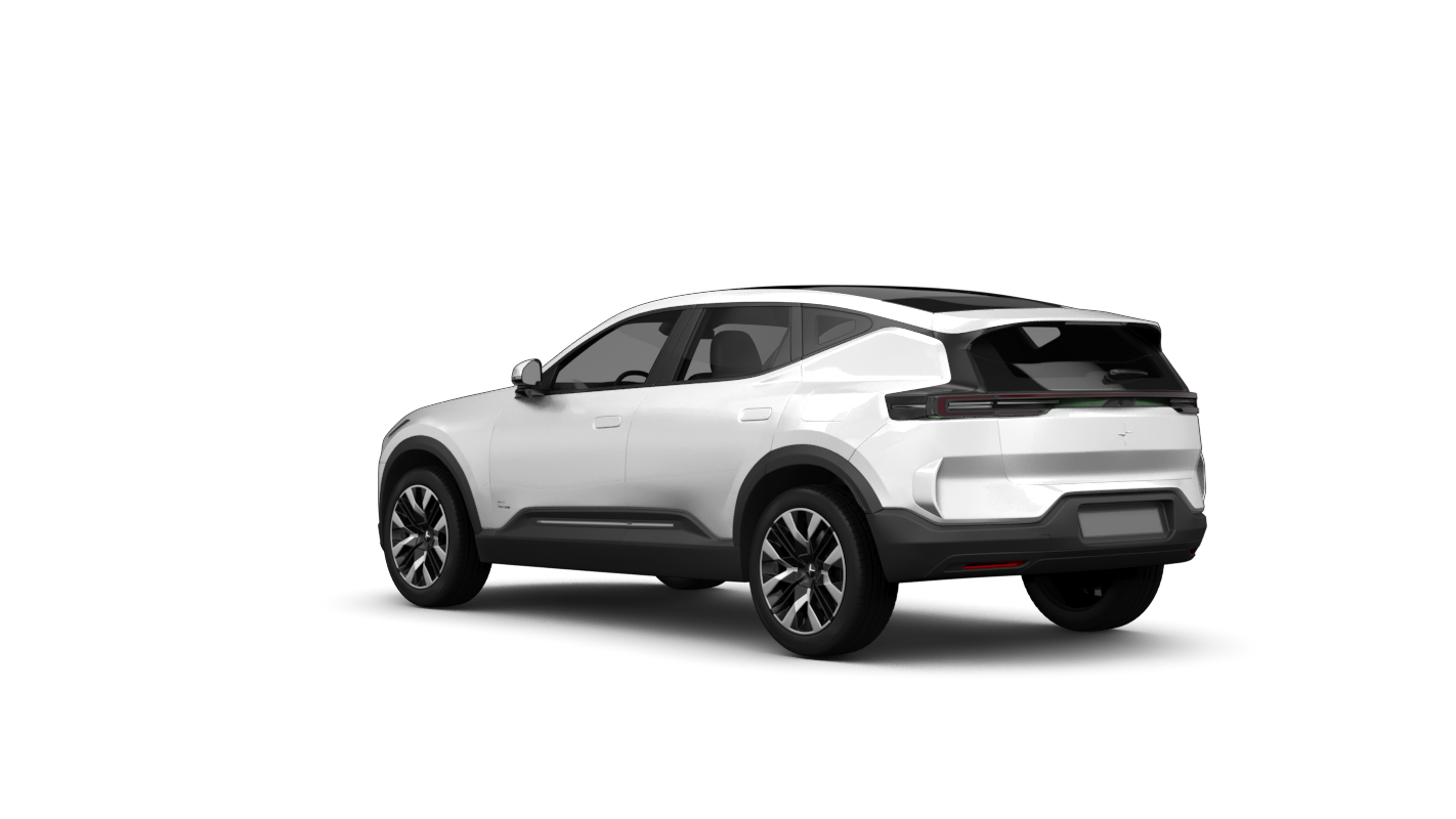 Polestar 3 Ansicht hinten schräg