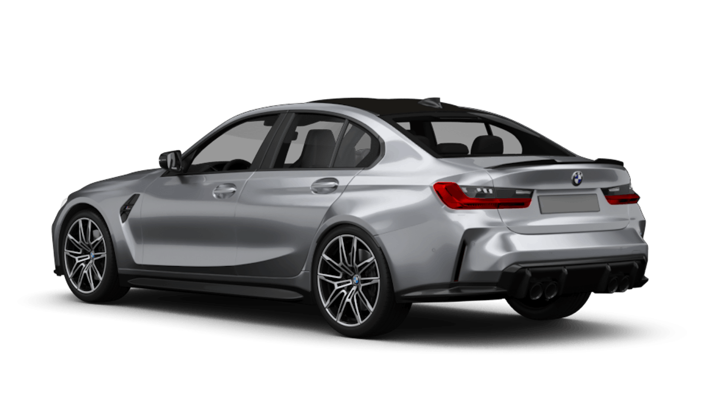 BMW M3 G80 Ansicht schräg hinten