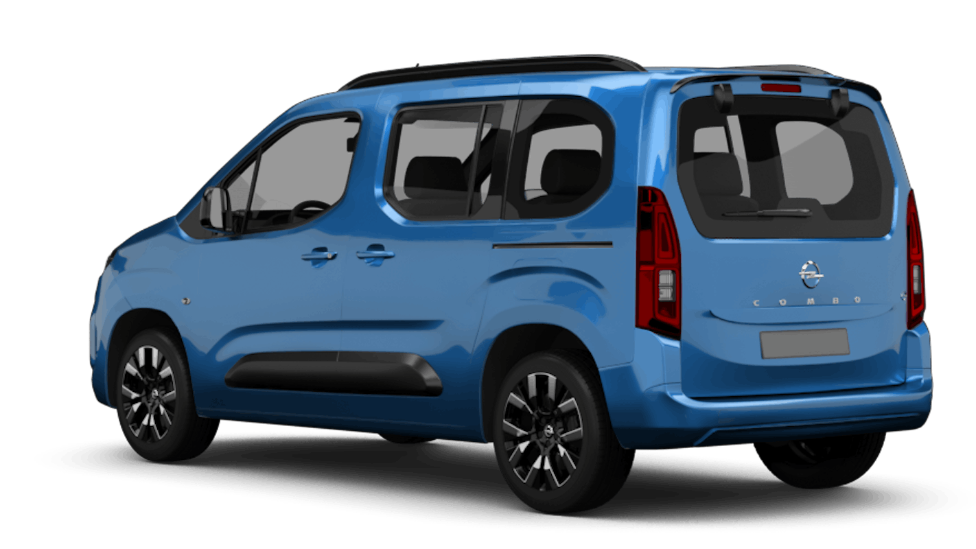 Opel Combo Electric Ansicht schräg hinten