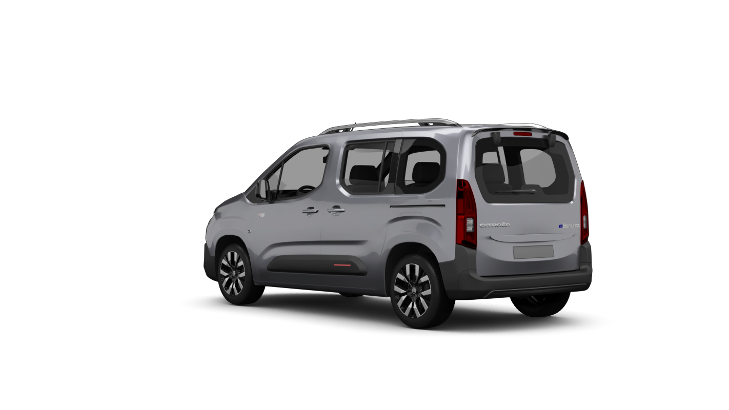 Citroen e-Berlingo Ansicht hinten schräg