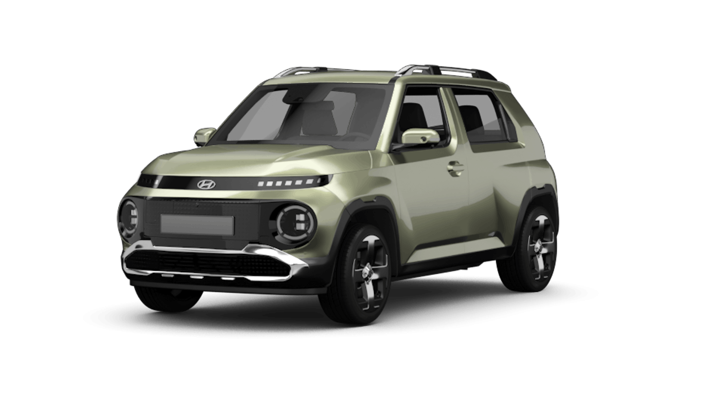 Hyundai INSTER Ansicht schraeg vorne